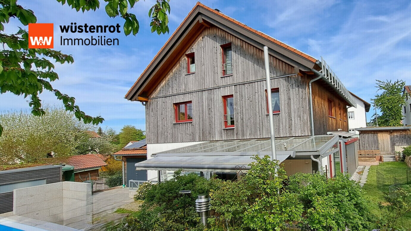 Immobilienangebot - Pfaffenhofen an der Ilm / Affalterbach - Alle - Mit A+ energetisch top! Modernes Familienhaus mit großer Einliegerwohnung und Pool