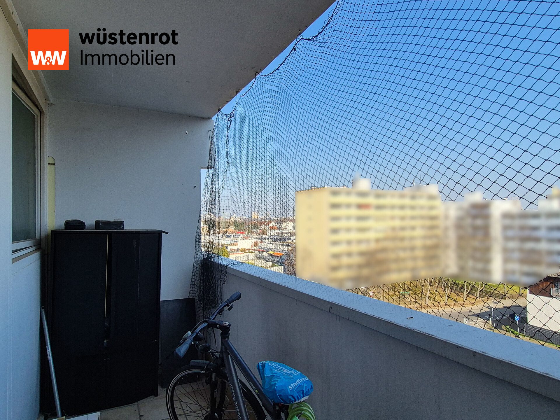 Immobilienangebot - Frankfurt am Main / Nied - Alle - Licht, Luft, Lage: 1-Zimmer-Wohnung mit Top-Schnitt, Fußbodenheizung und Balkon in Frankfurt-Nied