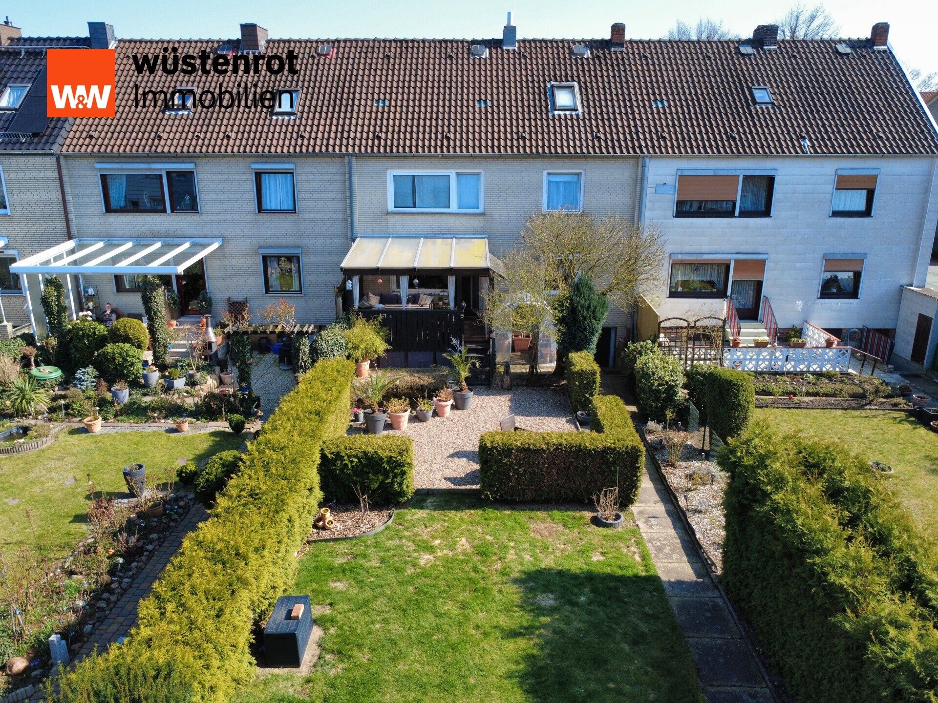 Immobilienangebot - Garbsen / Havelse - Alle - Gepflegtes Einfamilien-Reihenmittelhaus mit großzügigem Garten