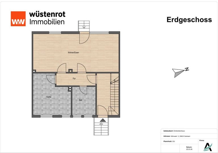Immobilienangebot - Garbsen / Havelse - Alle - Gepflegtes Einfamilien-Reihenmittelhaus mit großzügigem Garten