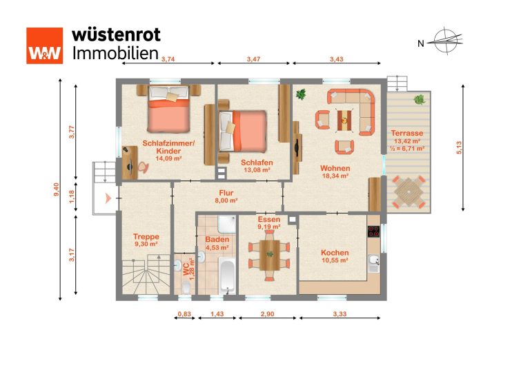 Immobilienangebot - Reichenschwand - Alle - Gepflegtes Mehrfamilienhaus, mit 5 Garagen, 
Nebengebäude und 1233 m² großem Grundstück