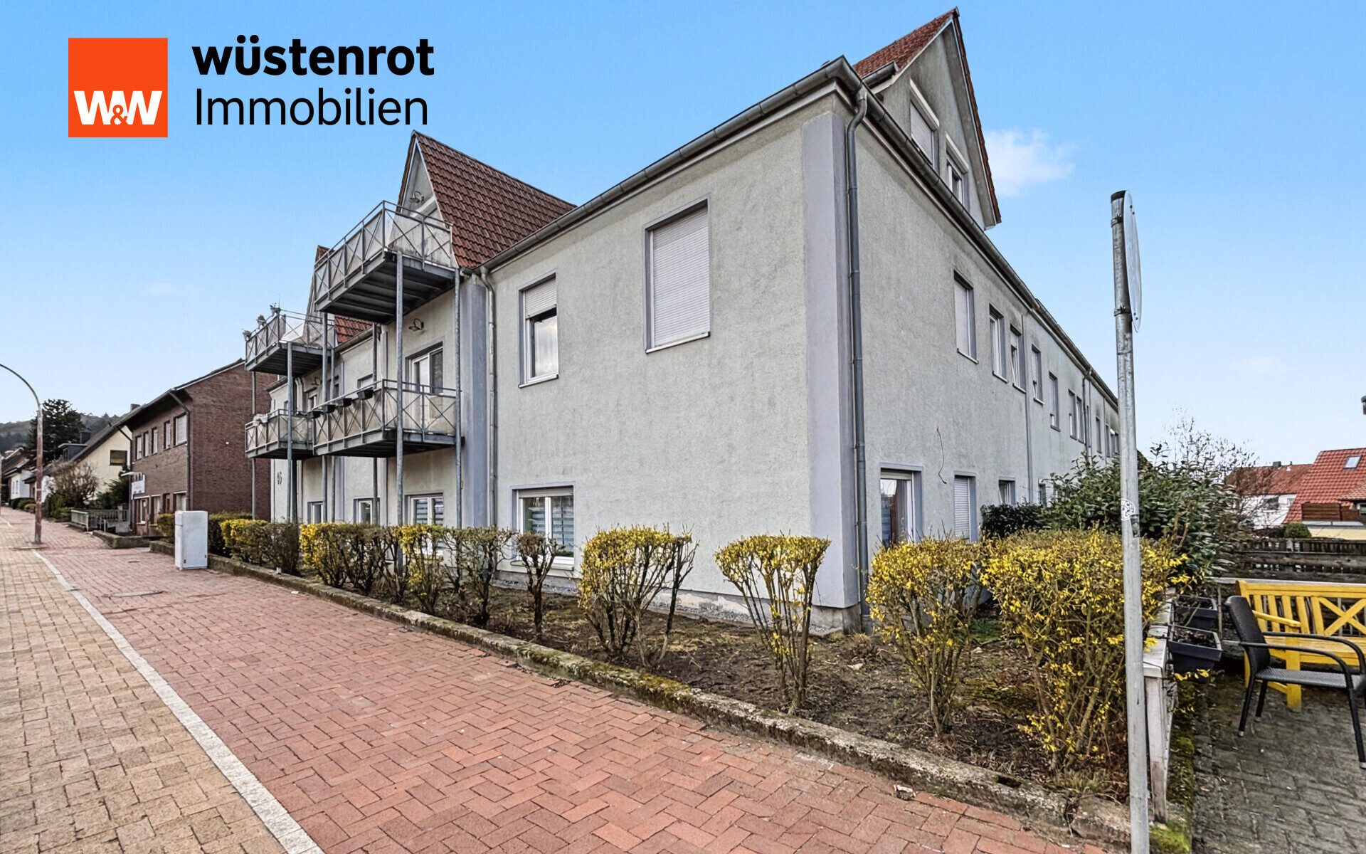Immobilienangebot - Georgsmarienhütte - Alle - Gepflegte 3-Zimmer-Wohnung mit idealem Schnitt - Verkauf im Bieterverfahren