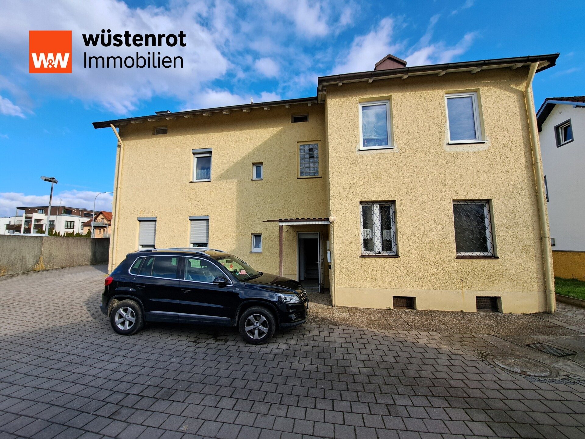 Immobilienangebot - Ingolstadt - Alle - Helle 3-Zimmer-Wohnung im 1. OG mit Stellplatz