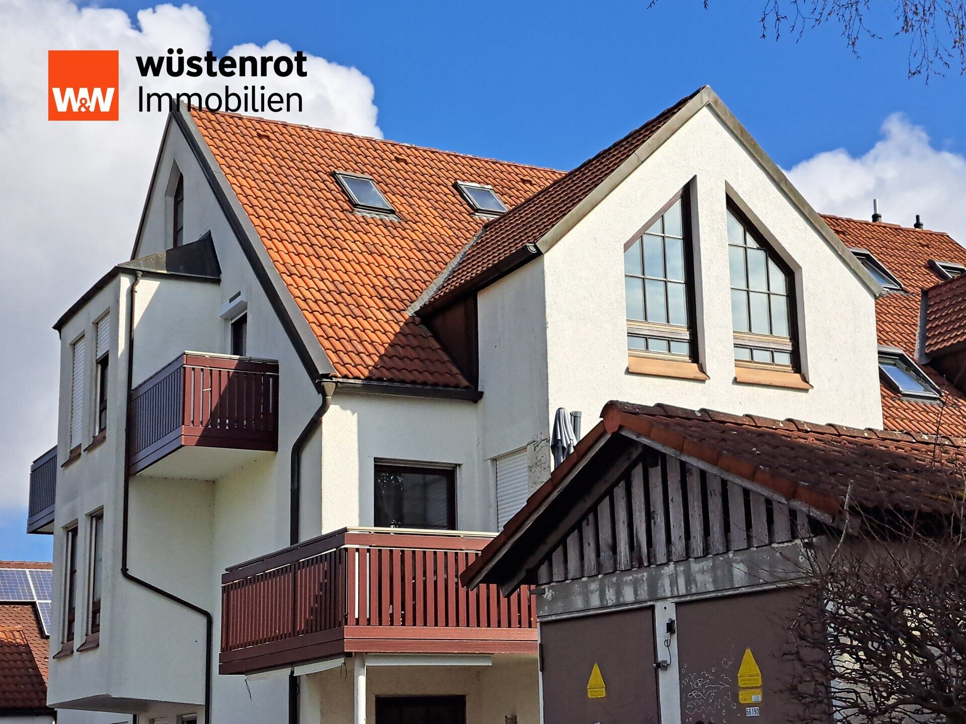 Immobilienangebot - Neufahrn - Alle - Helle, gut geschnittene 3-Zi.-Maisonette-Wohnung mit Balkon