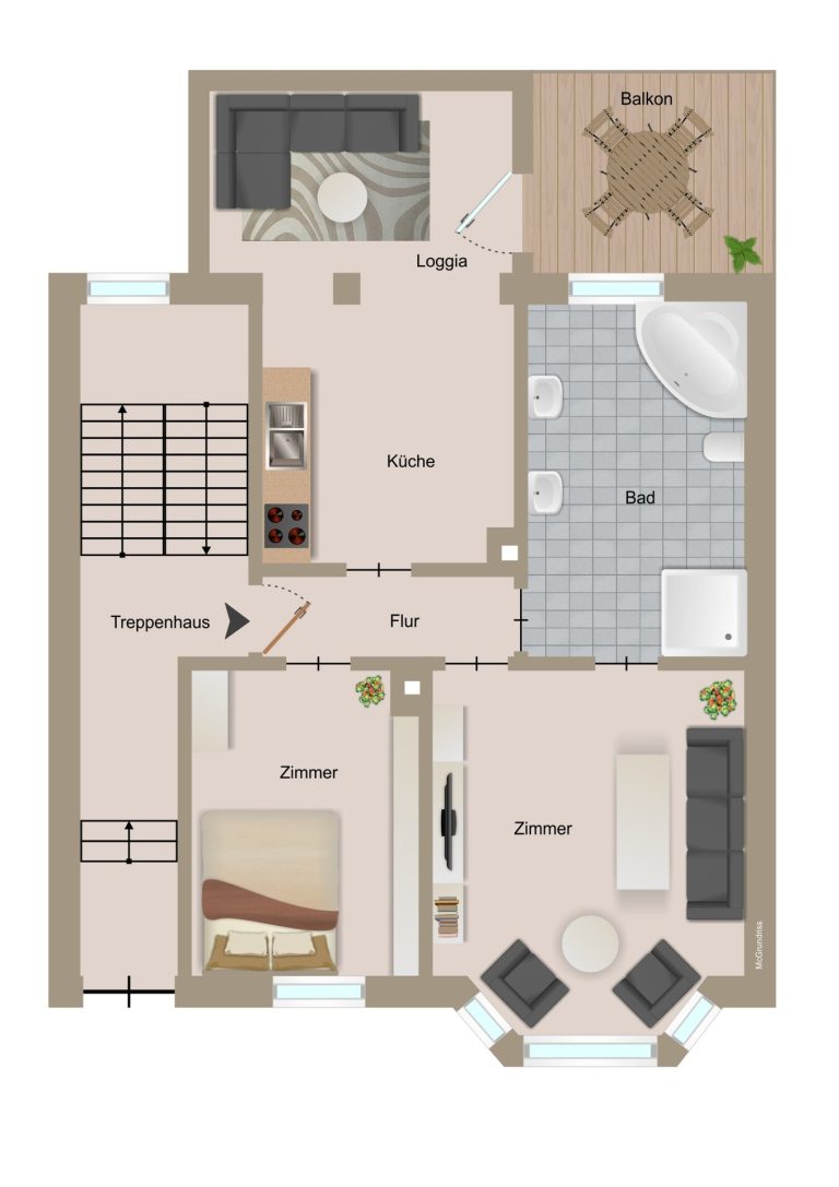 Immobilienangebot - Pforzheim / Eutingen an der Enz - Alle - Vermietetes 3- Familienhaus in Pforzheim-Eutingen!