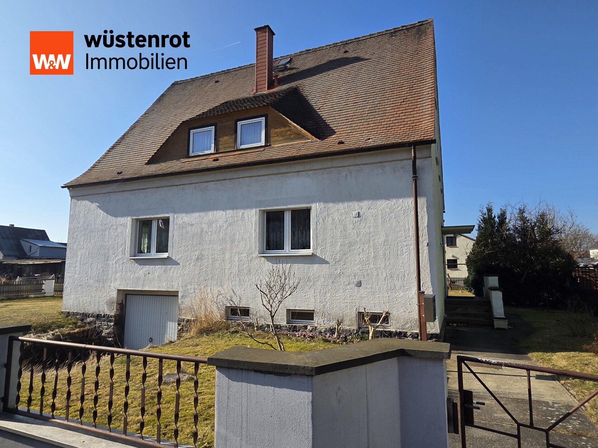 Immobilienangebot - Hirschfelde - Alle - Großzügiges Einfamilienhaus mit gepflegtem Garten unweit von Zittau