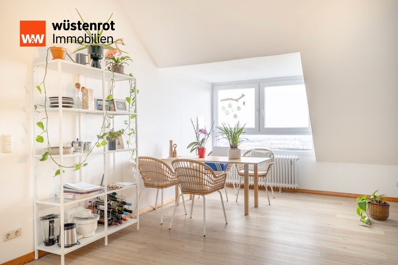 Immobilienangebot - Kassel - Alle - Lichtdurchflutete Studio-Maisonette in begehrter Lage auf der Marbachshöhe