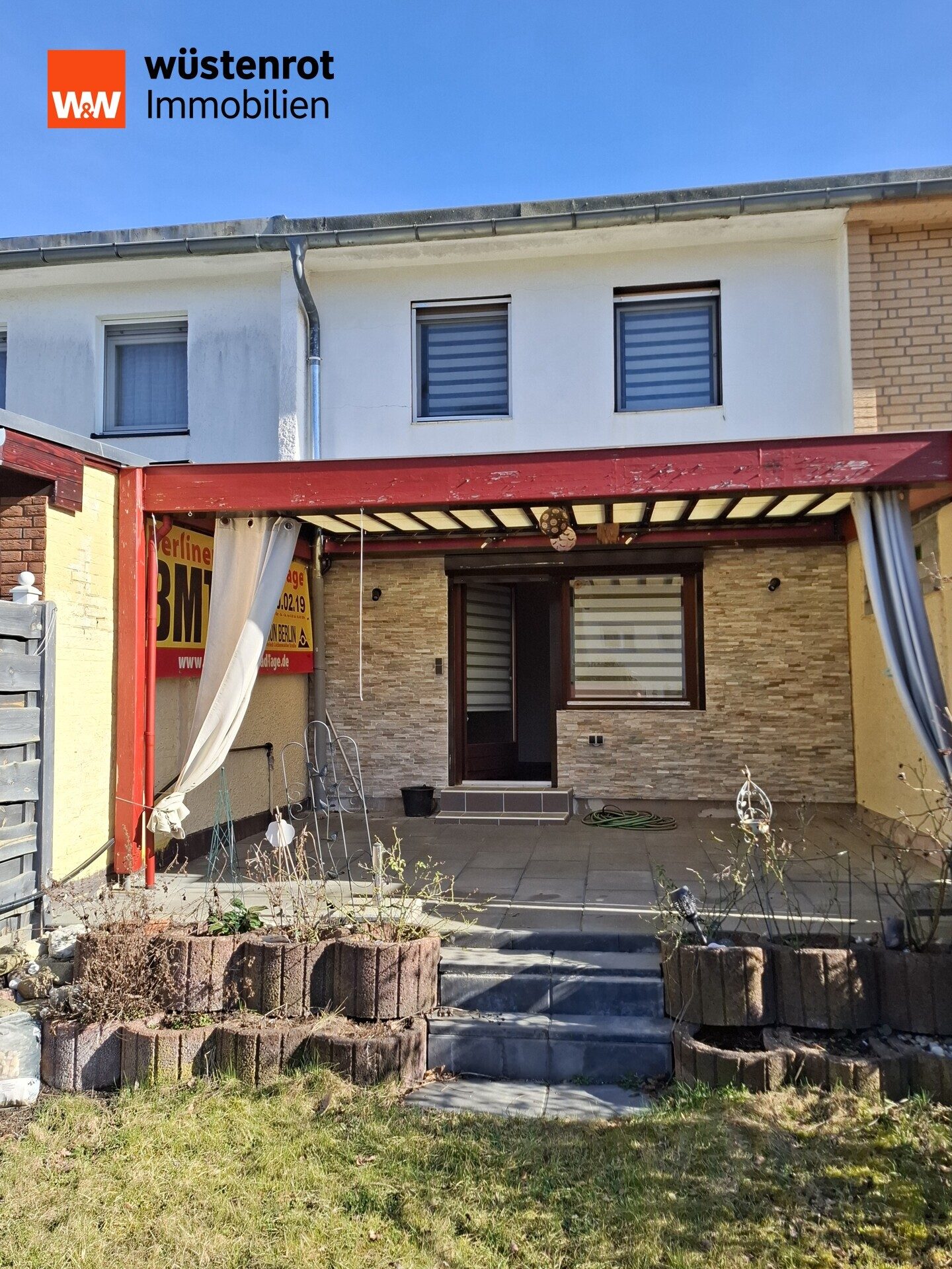 Immobilienangebot - Berlin - Alle - *Charmantes Reihenhaus für die kleine Familie auf ca. 100qm Wohnnutzfläche vollunterkellert*