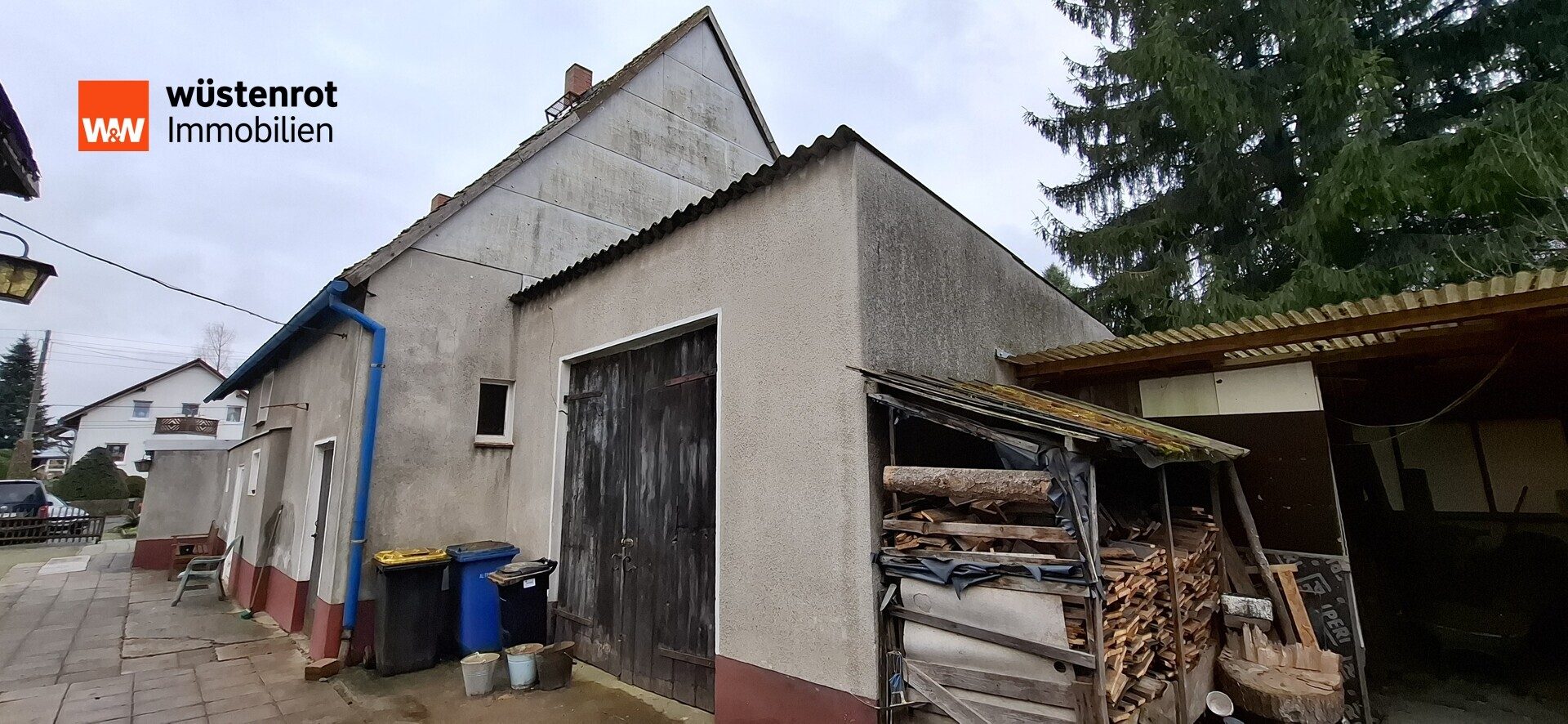 Immobilienangebot - Markersdorf - Alle - Bauernhaus mit Nebengelass und Landwirtschaftsflächen in Markersdorf