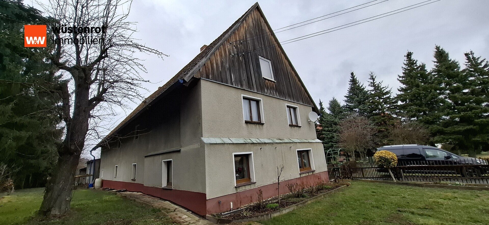Immobilienangebot - Markersdorf - Alle - Bauernhaus mit Nebengelass und Landwirtschaftsflächen in Markersdorf
