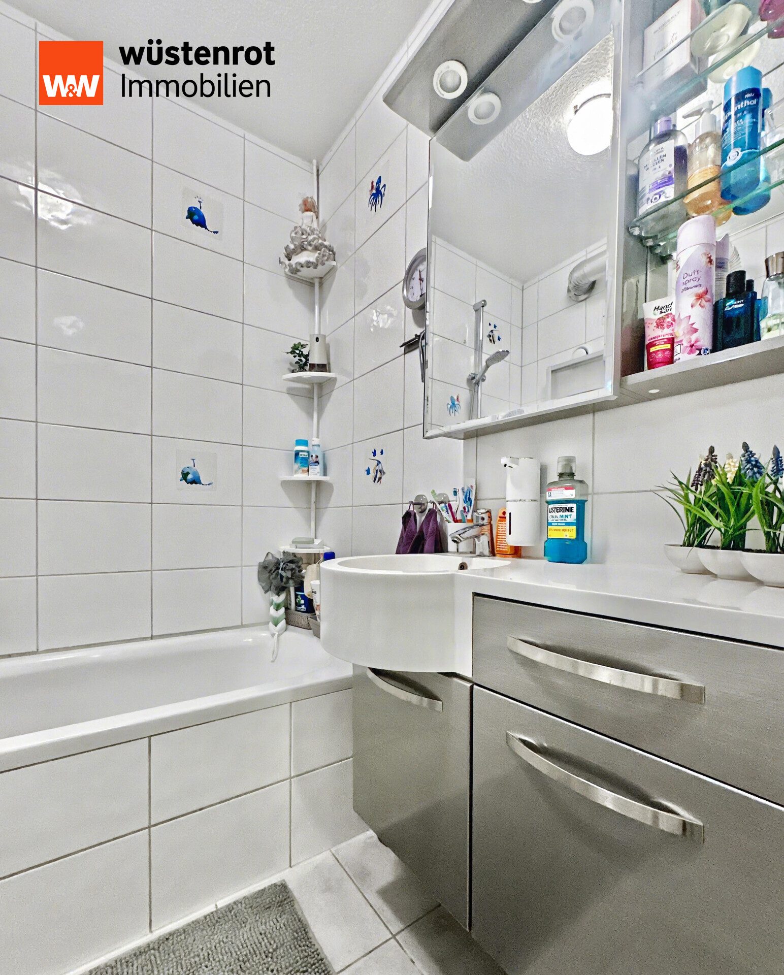 Immobilienangebot - Karlsruhe / Hagsfeld - Alle - Perfekte Kapitalanlage: 5 % Rendite + top sanierte + leerstehend + optimale Raumaufteilung für WGs