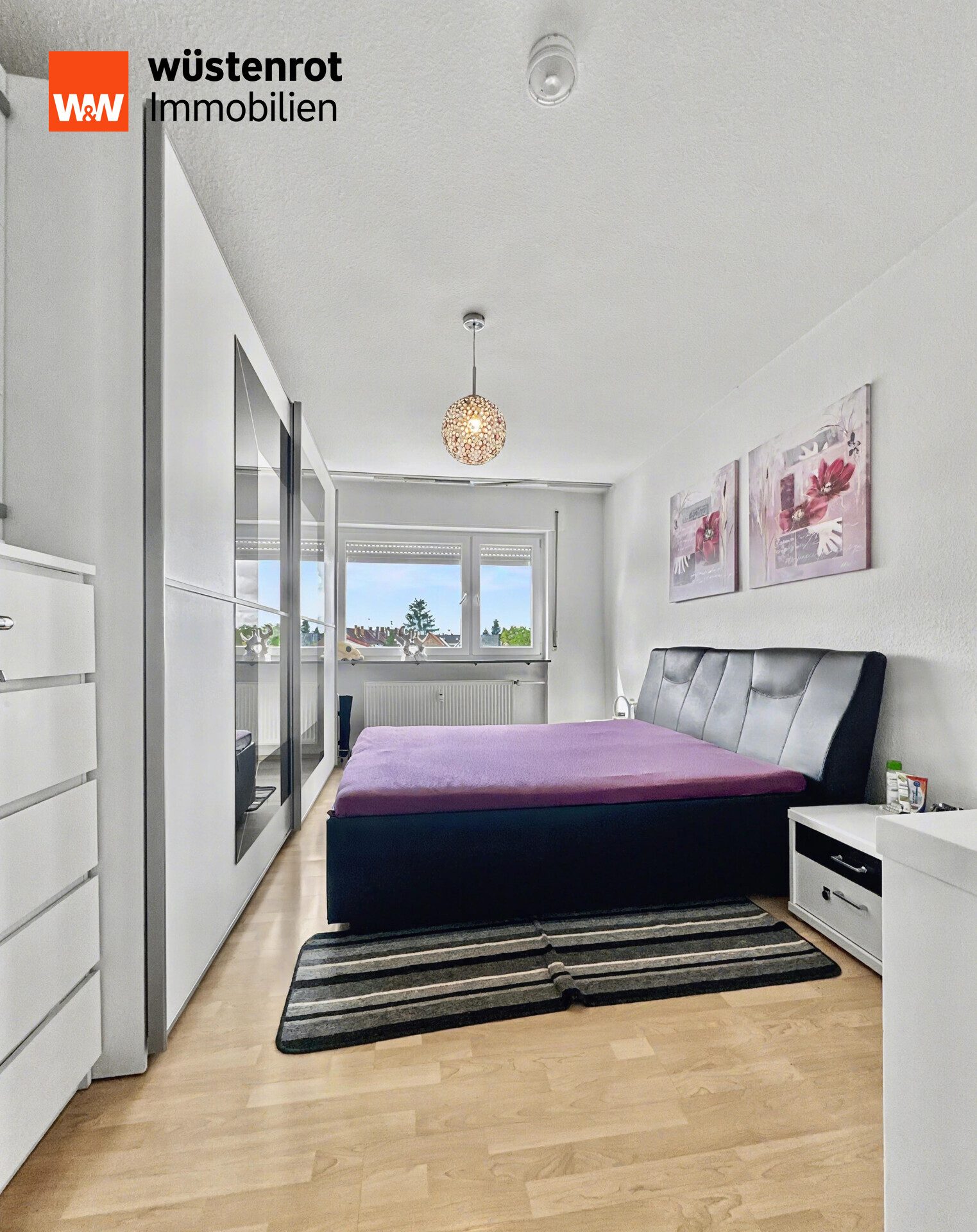 Immobilienangebot - Karlsruhe / Hagsfeld - Alle - Perfekte Kapitalanlage: 5 % Rendite + top sanierte + leerstehend + optimale Raumaufteilung für WGs