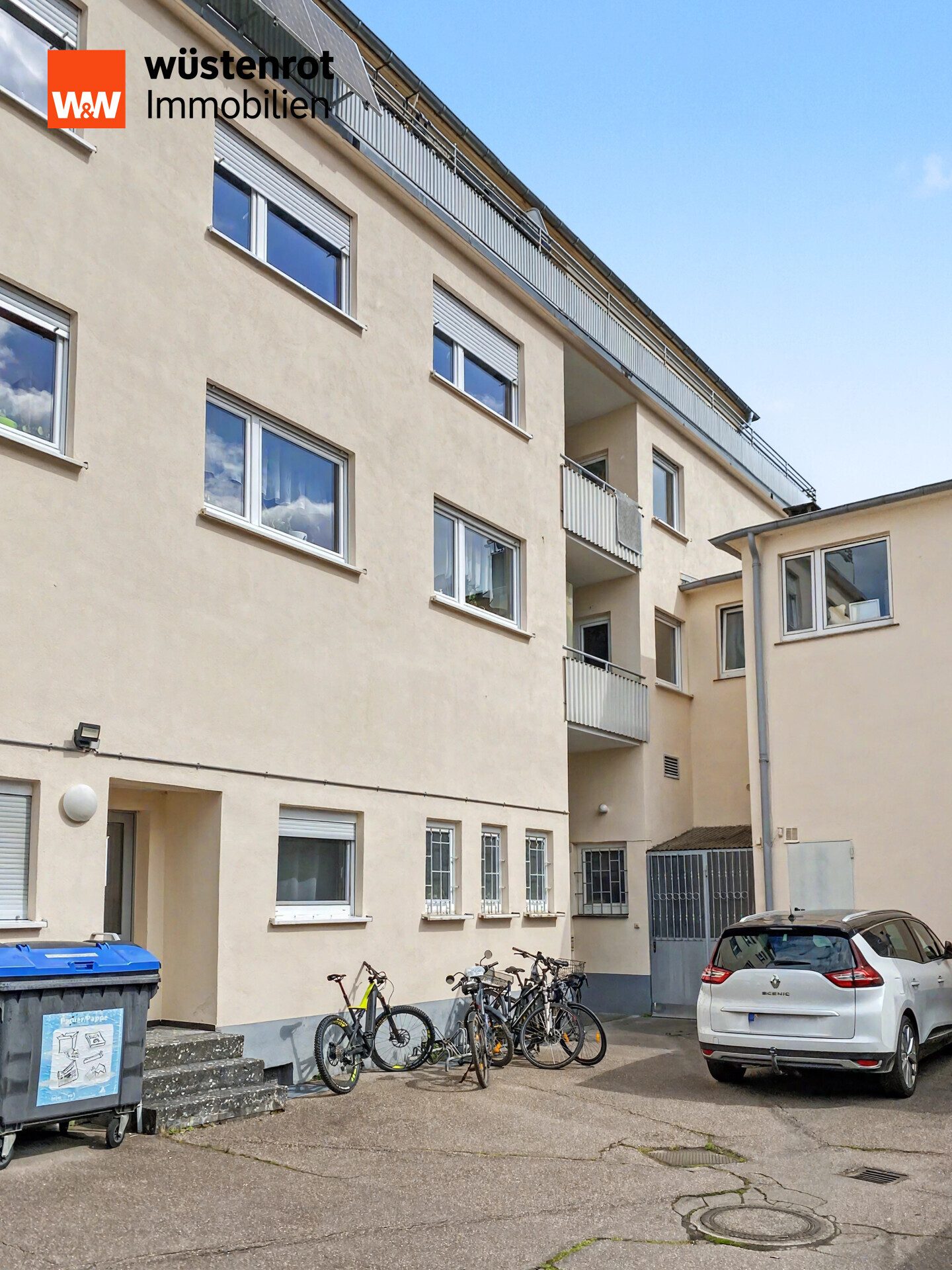 Immobilienangebot - Karlsruhe / Hagsfeld - Alle - Perfekte Kapitalanlage: 5 % Rendite + top sanierte + leerstehend + optimale Raumaufteilung für WGs