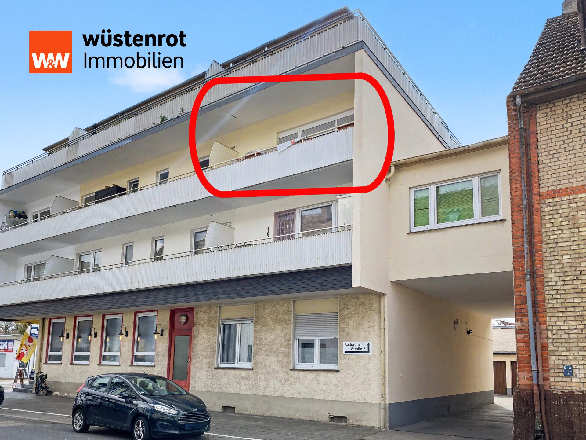 Immobilienangebot - Karlsruhe / Hagsfeld - Alle - Perfekte Kapitalanlage: 5 % Rendite + top sanierte + leerstehend + optimale Raumaufteilung für WGs