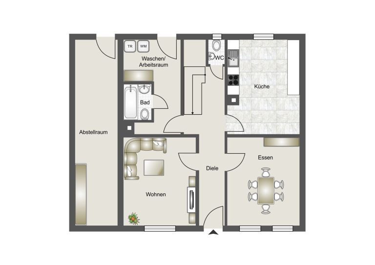 Immobilienangebot - Bopfingen / Oberdorf am Ipf - Alle - Natürliches Wohngefühl: Gepflegte 6-Zimmer-Doppelhaushälfte und Anbau in Bopfingen am Ipf