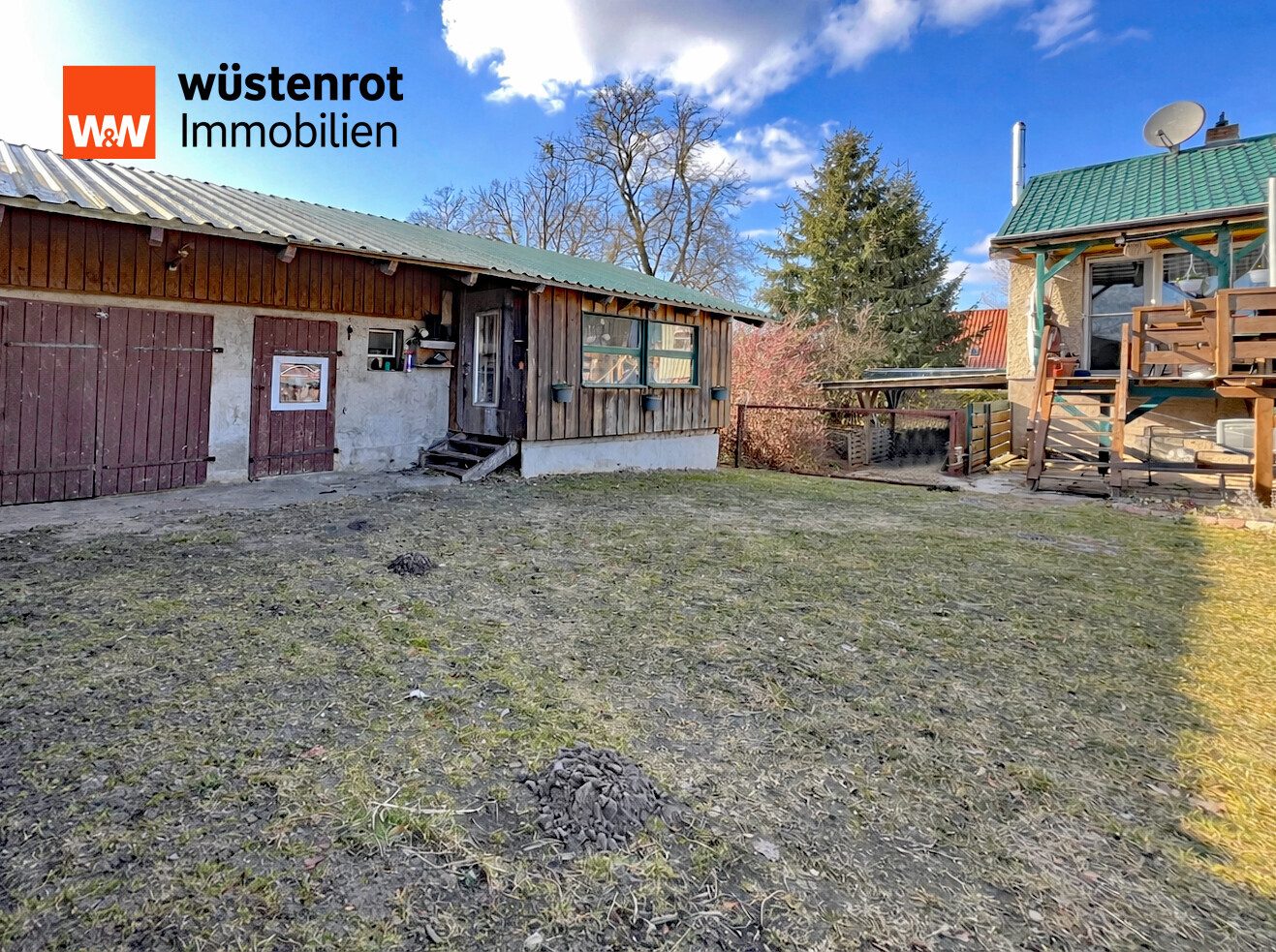 Immobilienangebot - Ducherow - Alle - WOHNEN AUF EINER EBENE MIT NEUER HEIZUNG + EINBAUKÜCHE + ZWEI BÄDER + VIEL PLATZ FÜR IHRE HOBBYS