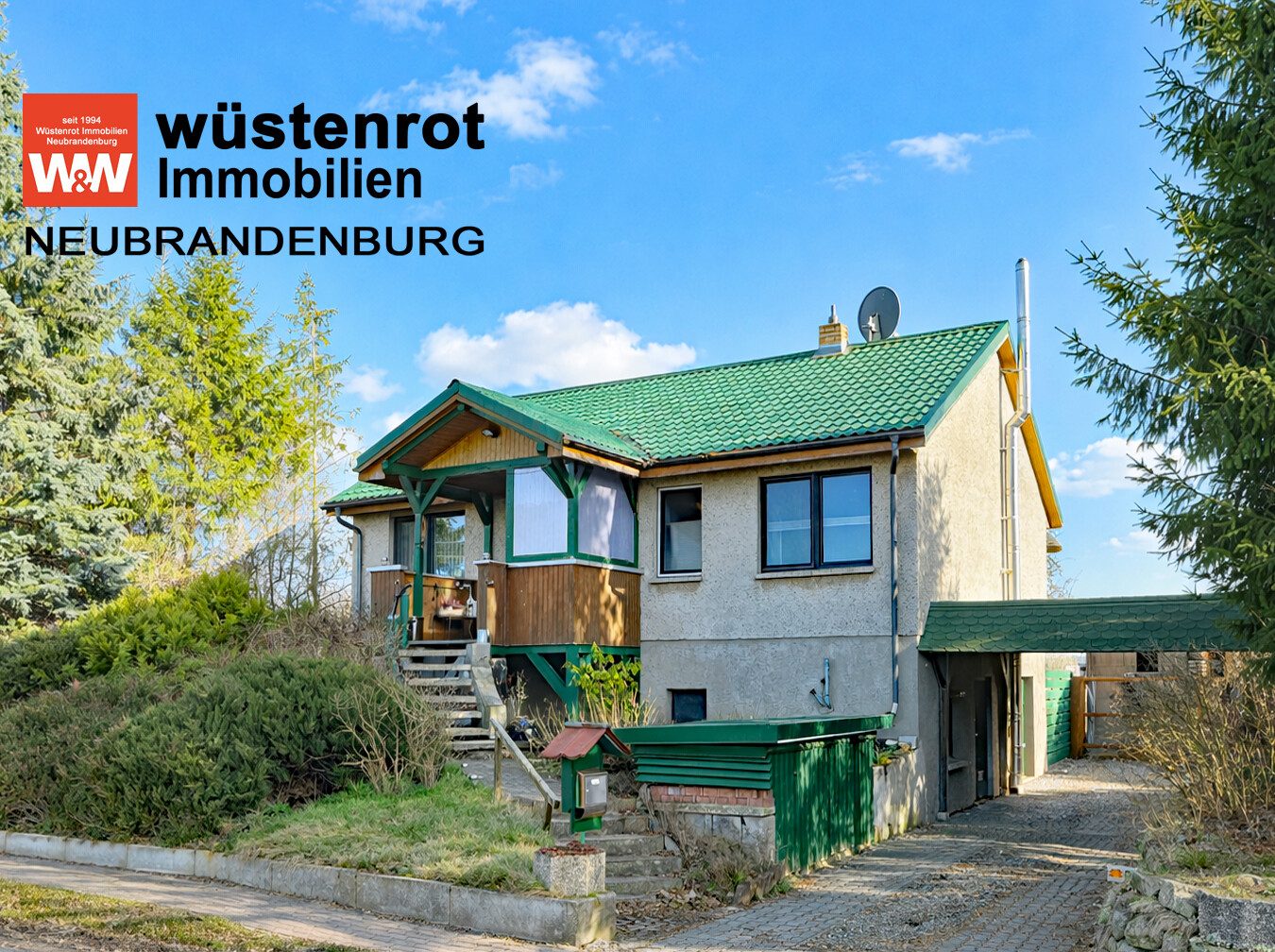 Immobilienangebot - Ducherow - Alle - WOHNEN AUF EINER EBENE MIT NEUER HEIZUNG + EINBAUKÜCHE + ZWEI BÄDER + VIEL PLATZ FÜR IHRE HOBBYS