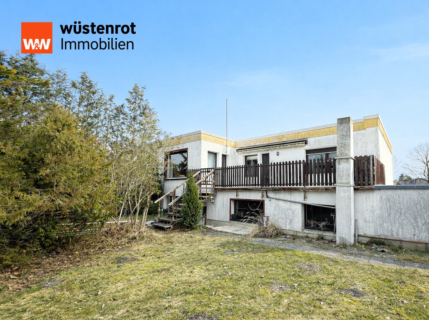 Immobilienangebot - Neubrandenburg - Alle - GROSSZÜGIGES WOHNEN AUF EINER EBENE MIT GROSSER SONNENTERRASSE + VIEL PLATZ IM UNTERGESCHOSS