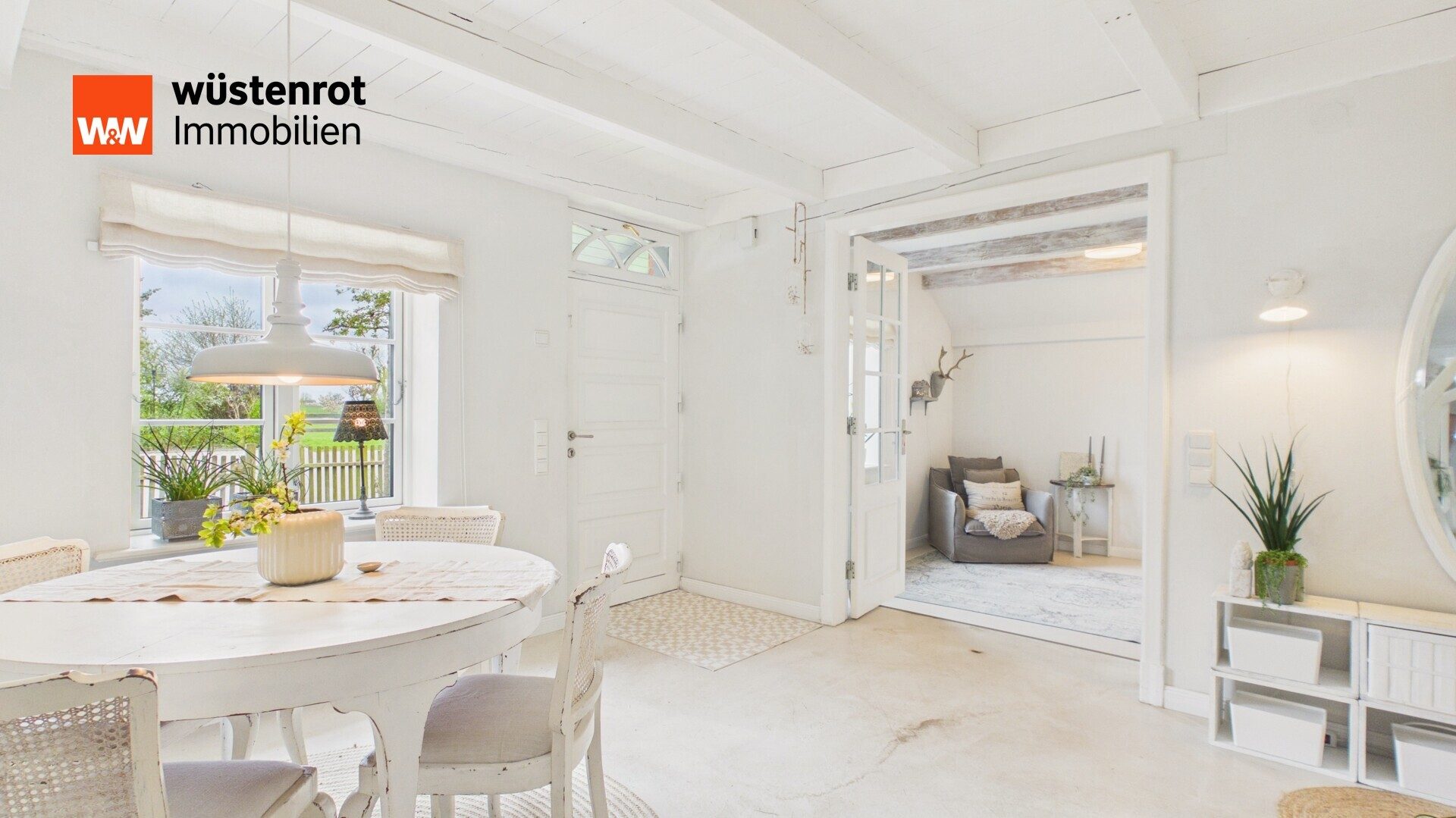 Immobilienangebot - Seestermühe - Alle - Traum-Reetdachkate am Elbdeich