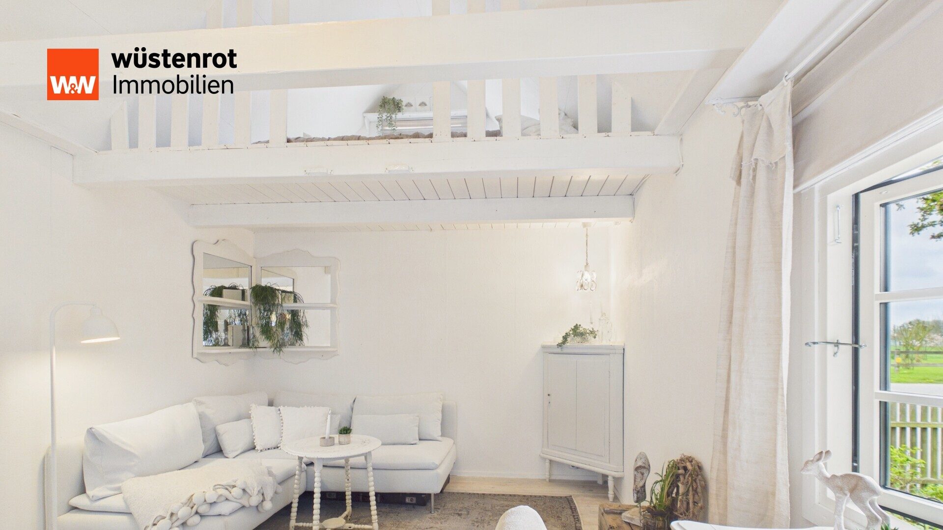 Immobilienangebot - Seestermühe - Alle - Traum-Reetdachkate am Elbdeich