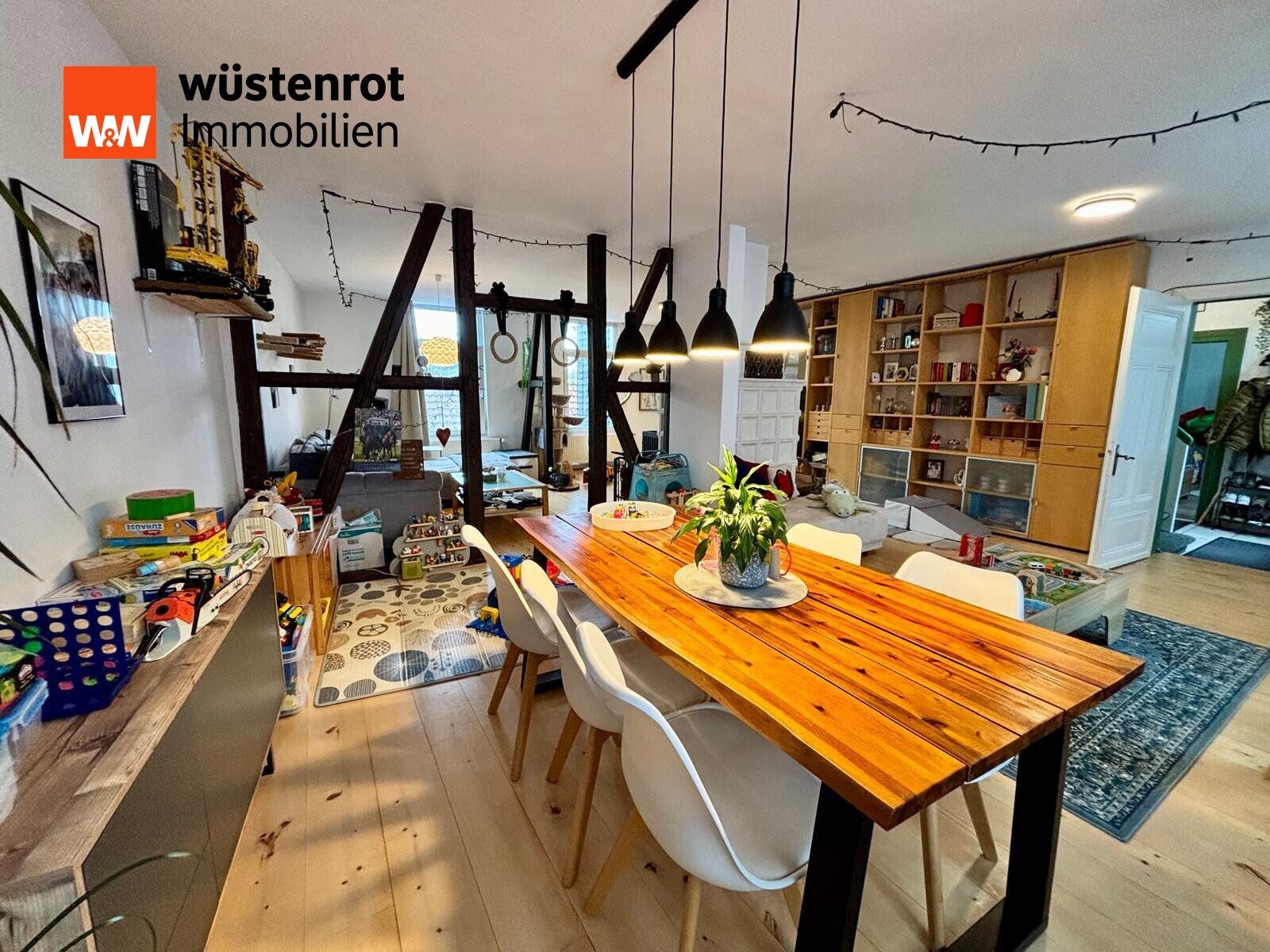 Immobilienangebot - Remscheid - Alle - Flexibles Zuhause mit Einlieger, Fachwerk, Garten, moderner Ausstattung - wohnen u. arbeiten möglich
