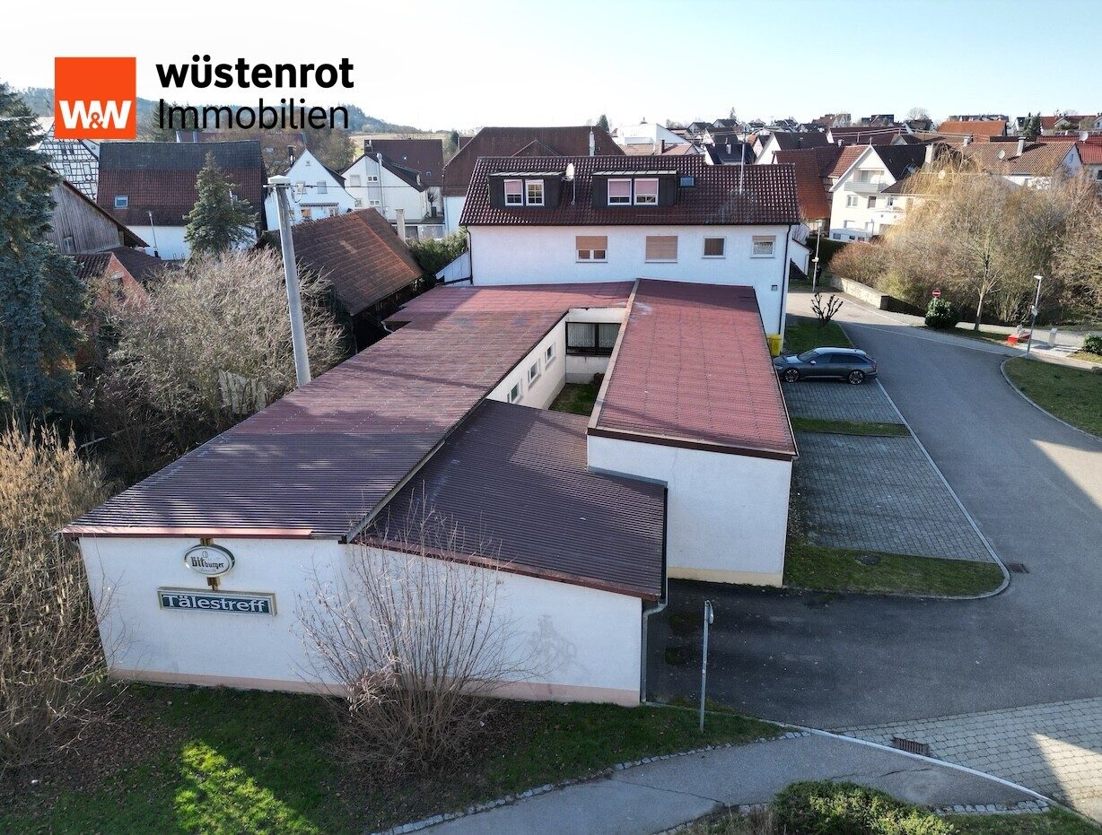Immobilienangebot - Allmersbach im Tal - Alle - Einmalige Chance – Wohn- und Geschäftshaus mit langjährig etablierter Gastronomie und 4 Kegelbahnen zu verkaufen