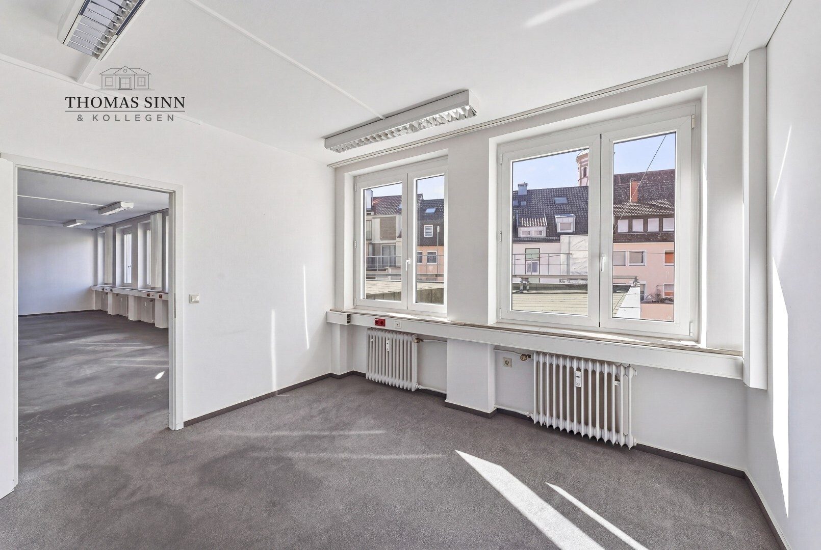 Immobilienangebot - Heilbronn - Alle - GEWERBE m² - Geräumige Bürofläche in zentraler Innenstadtlage SOFORT FREI !