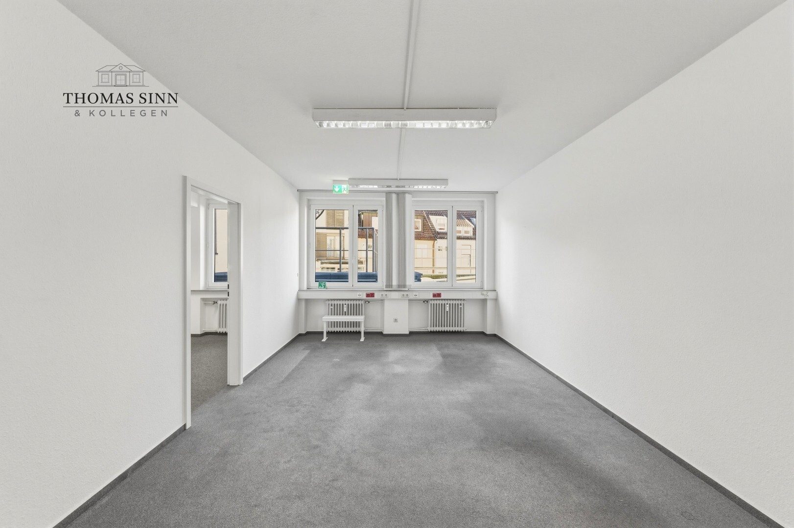 Immobilienangebot - Heilbronn - Alle - GEWERBE m² - Geräumige Bürofläche in zentraler Innenstadtlage SOFORT FREI !