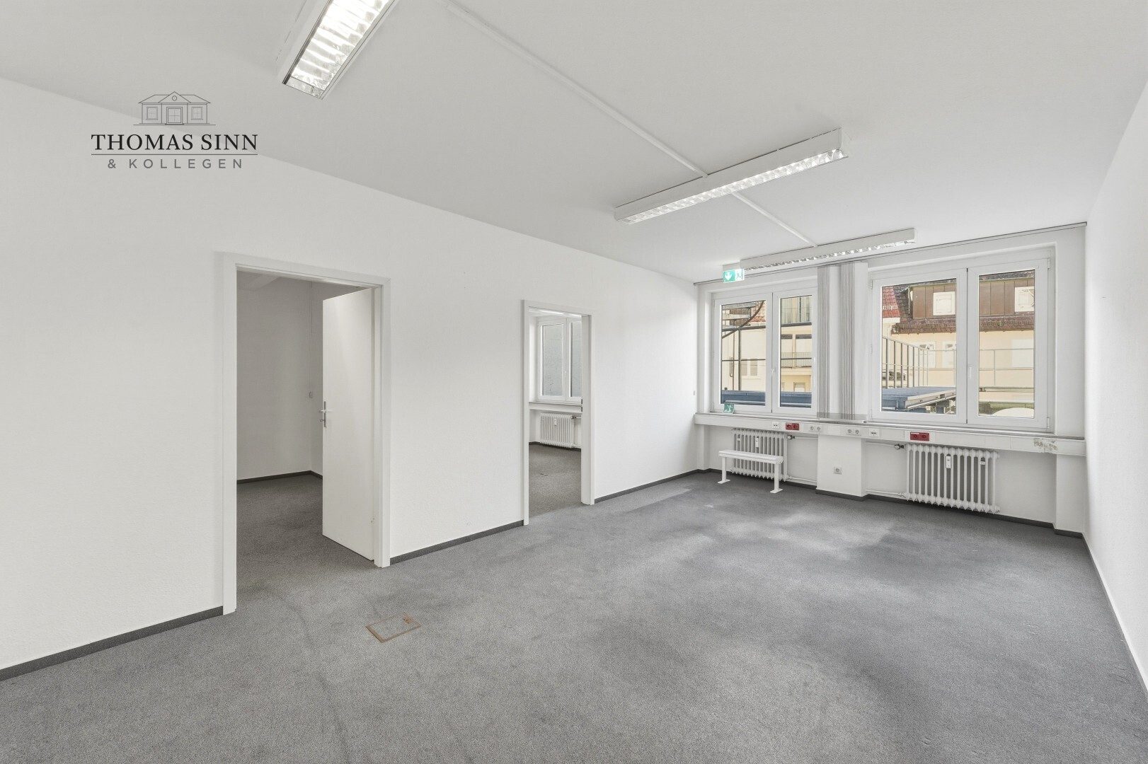 Immobilienangebot - Heilbronn - Alle - GEWERBE m² - Geräumige Bürofläche in zentraler Innenstadtlage SOFORT FREI !