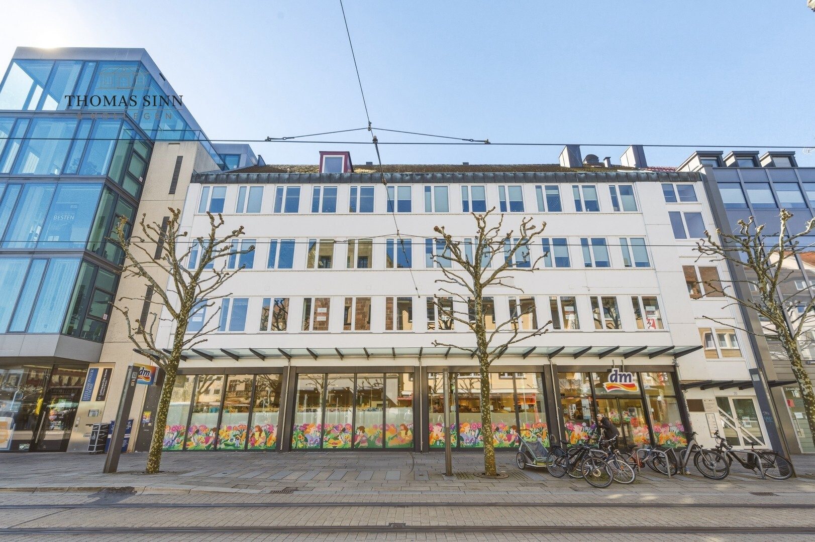 Immobilienangebot - Heilbronn - Alle - GEWERBE m² - Geräumige Bürofläche in zentraler Innenstadtlage SOFORT FREI !