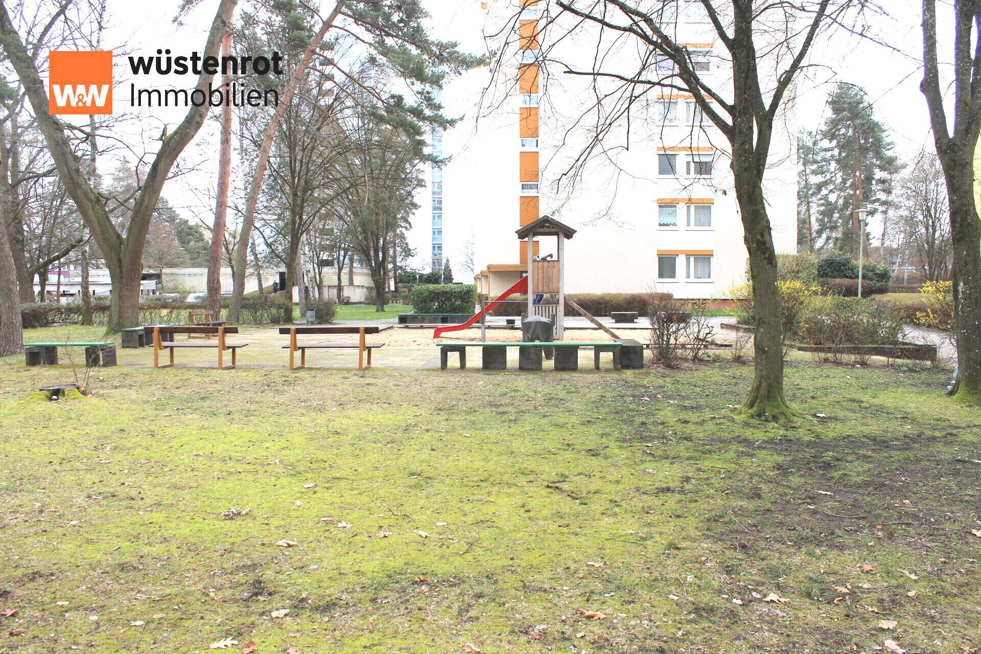 Immobilienangebot - Nürnberg - Alle - 3,5-Zimmer-Etagenwohnung - viel Platz und viel Grün in Nürnberg-Langwasser