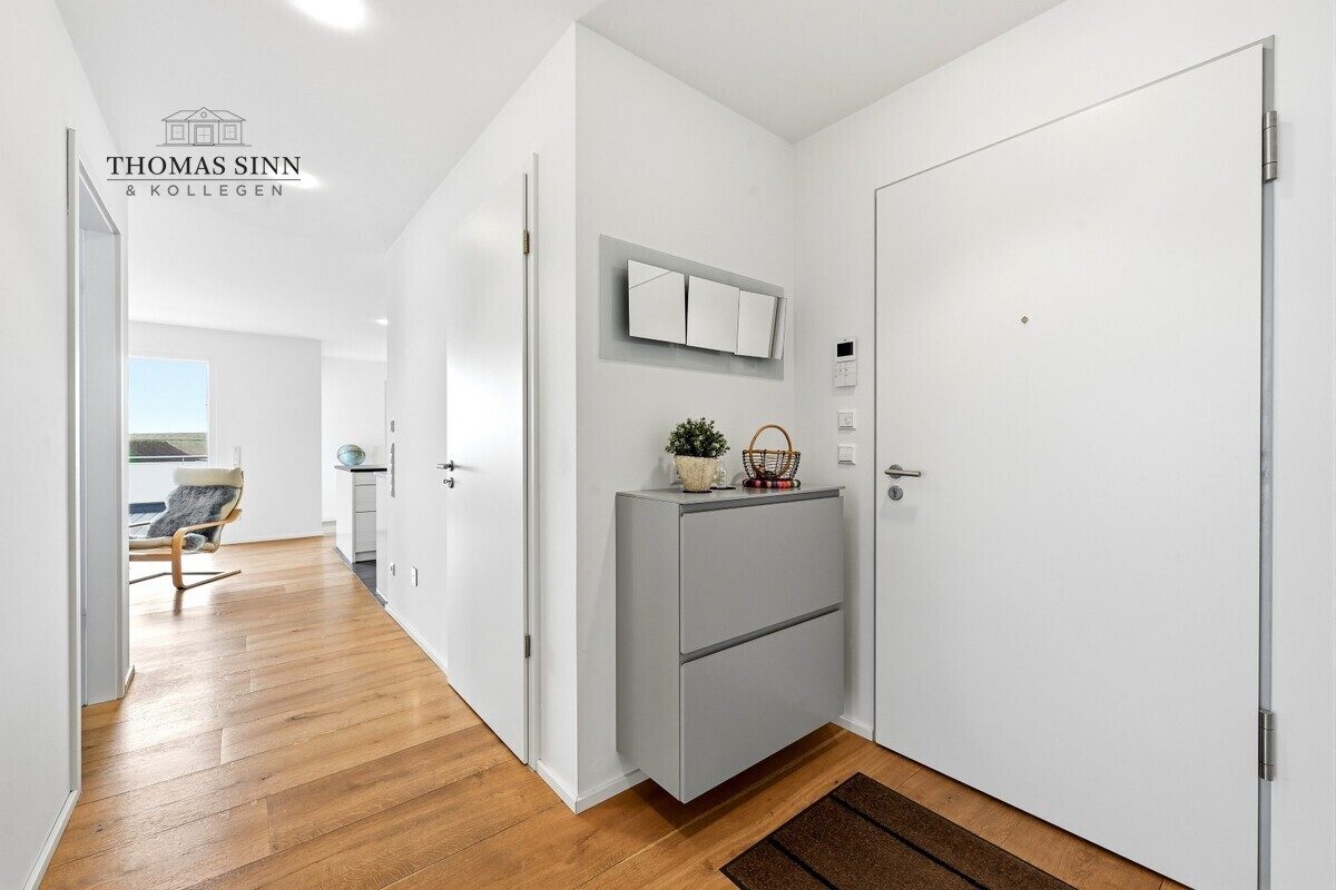 Immobilienangebot - Leingarten - Alle - Neuwertige 3,5 Zimmer Penthouse-Wohnung in Randlage und Blick auf Wiesen und Felder - frei in 2026