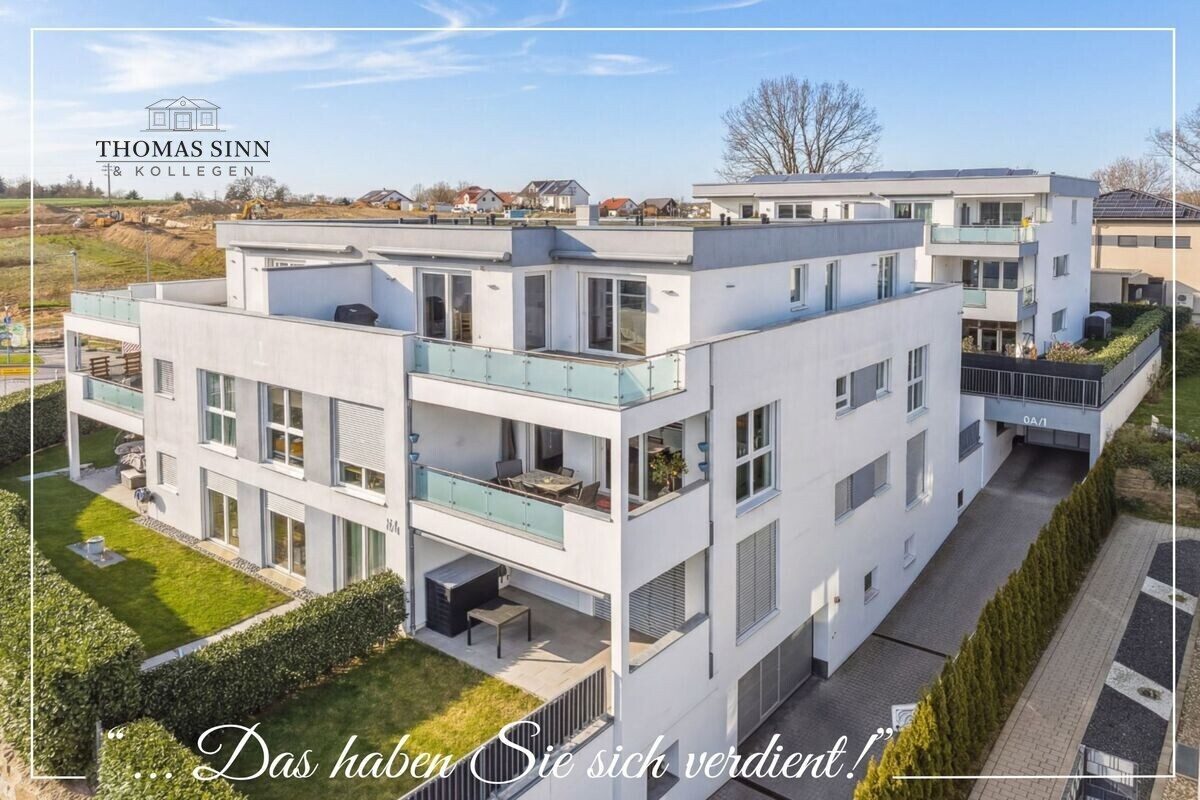 Immobilienangebot - Leingarten - Alle - Neuwertige 3,5 Zimmer Penthouse-Wohnung in Randlage und Blick auf Wiesen und Felder - frei in 2026