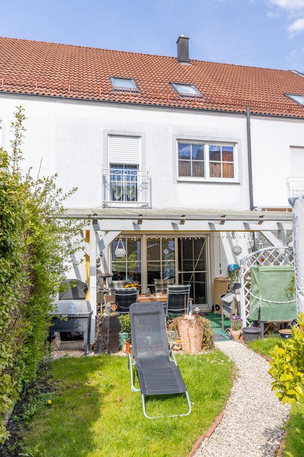 Immobilienangebot - Buchloe - Alle - Attraktives Reihenmittelhaus mit Südgarten & Top-Lage – Bahnhof und Innenstadt fußläufig erreichbar