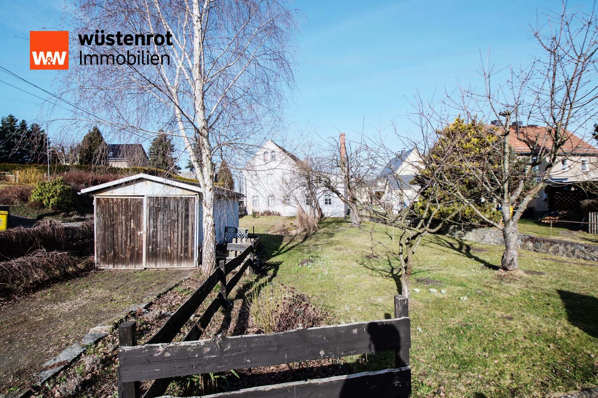 Immobilienangebot - Haselbachtal / Biehla - Alle - Ideal für Selbstständige: Gewerbe unten, Wohnen oben