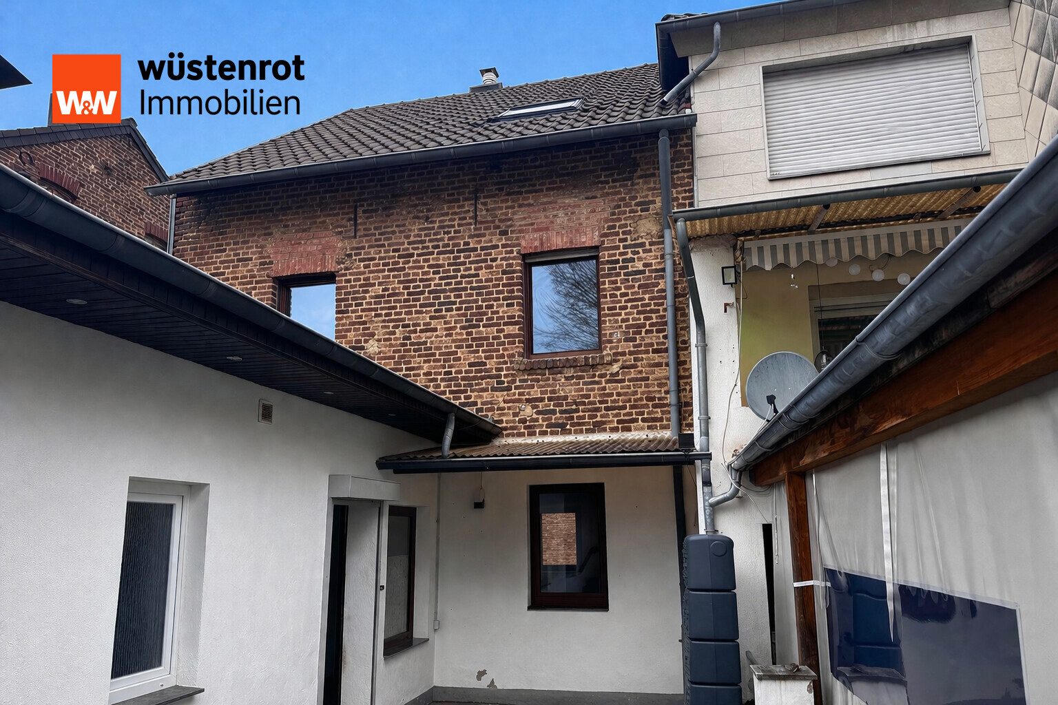 Immobilienangebot - Düren - Alle - Attraktives Einfamilienhaus in Reihenendlage mit Garten, Garage und Ausbaupotenzial im Dachgeschoss