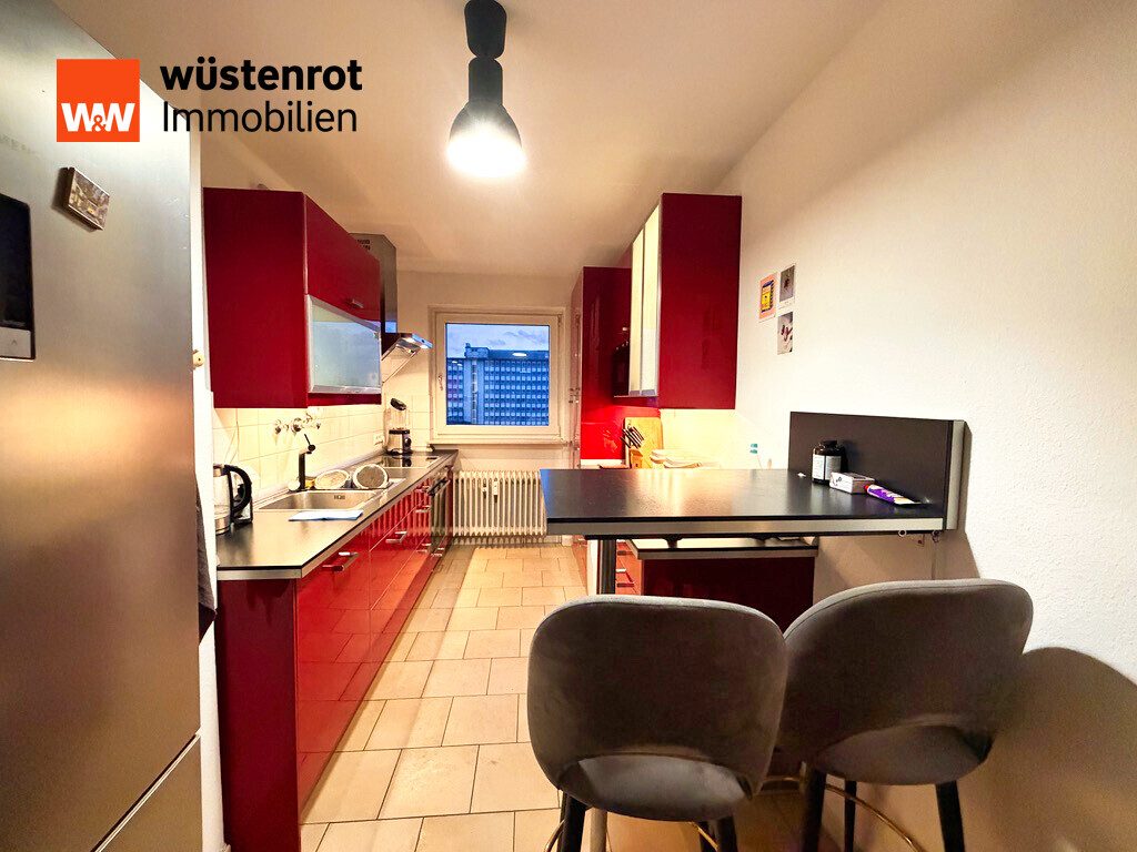 Immobilienangebot - Frankfurt am Main - Alle - Penthouse Wohnung mit 4 Zimmer und Blick auf die EZB in 60385 Frankfurt (Bornheim)