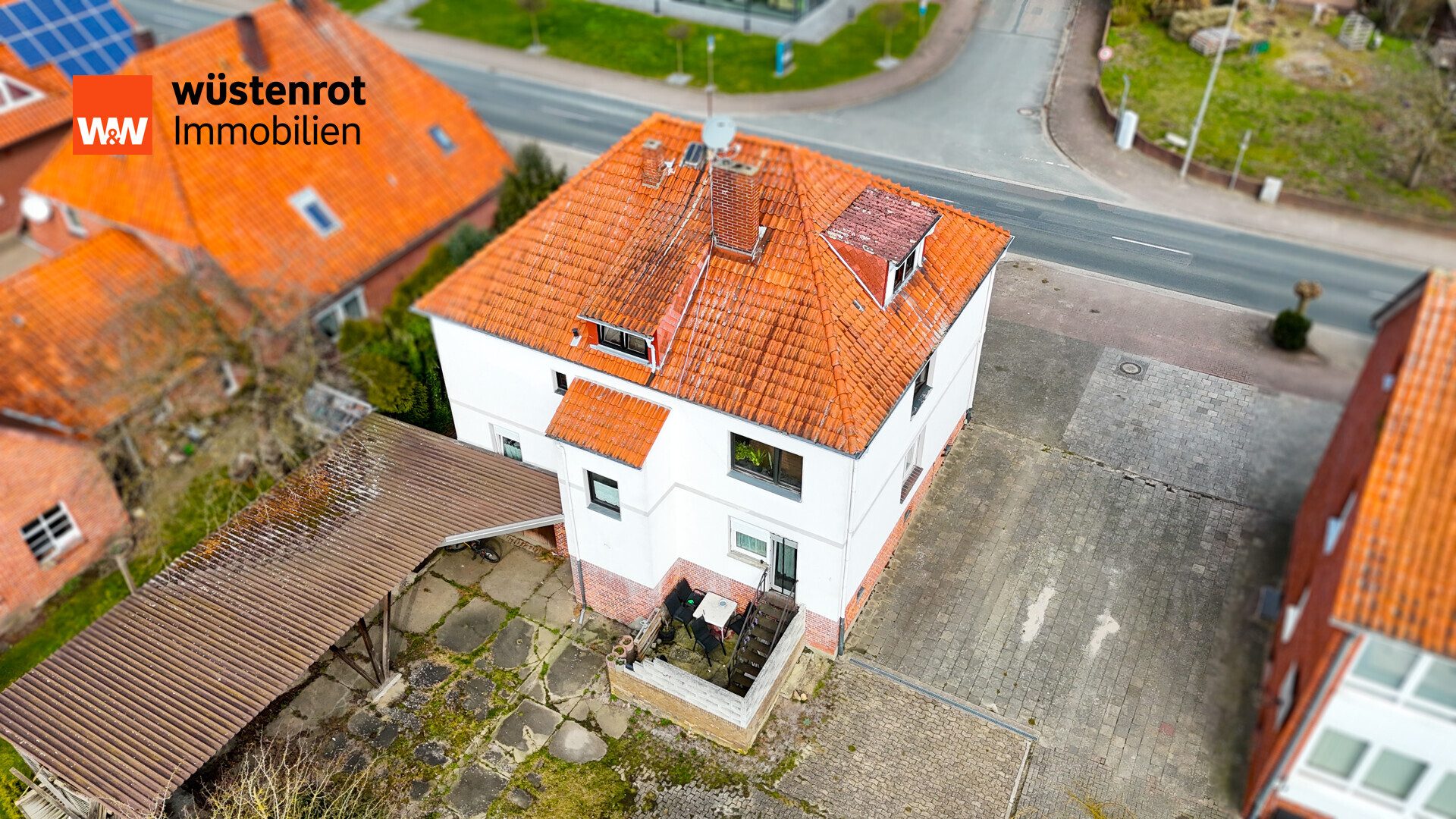 Immobilienangebot - Siedenburg - Alle - Siedenburg - vermietetes ZFH mit großem Grundstück als attraktive Kapitalanlage