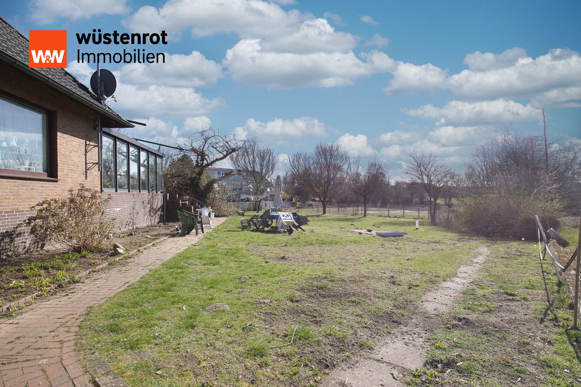 Immobilienangebot - Verden (Aller) / Dauelsen - Alle - Großzügiges Einfamilienhaus mit Wintergarten und großem Grundstück