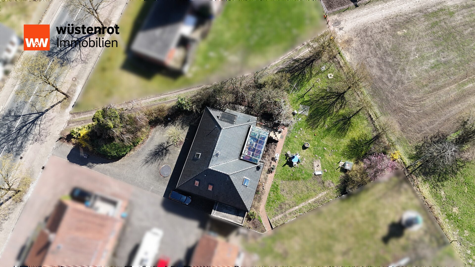 Immobilienangebot - Verden (Aller) / Dauelsen - Alle - Großzügiges Einfamilienhaus mit Wintergarten und großem Grundstück