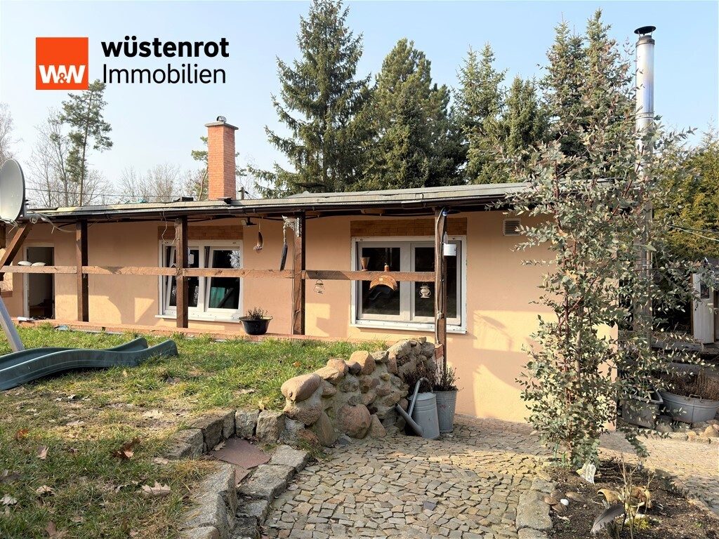 Immobilienangebot - Prödel - Alle - Traumhafte Waldlage bei Gommern – zwei Bungalows mit Nebengelass auf Pachtgrundstück