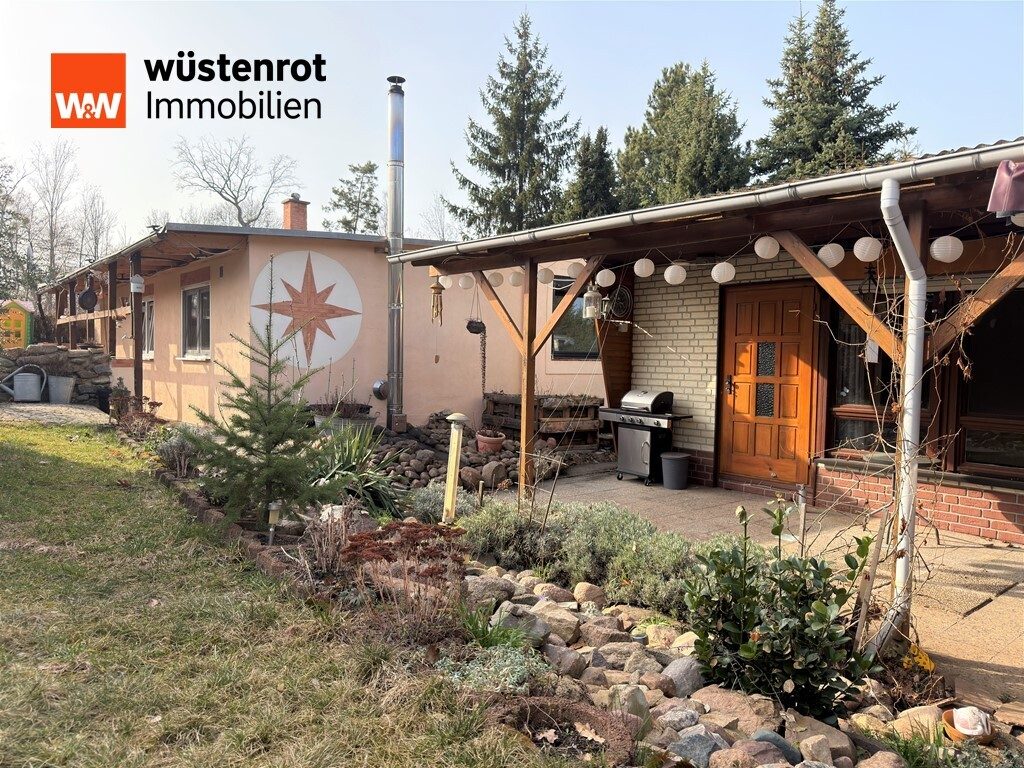 Immobilienangebot - Prödel - Alle - Traumhafte Waldlage bei Gommern – zwei Bungalows mit Nebengelass auf Pachtgrundstück