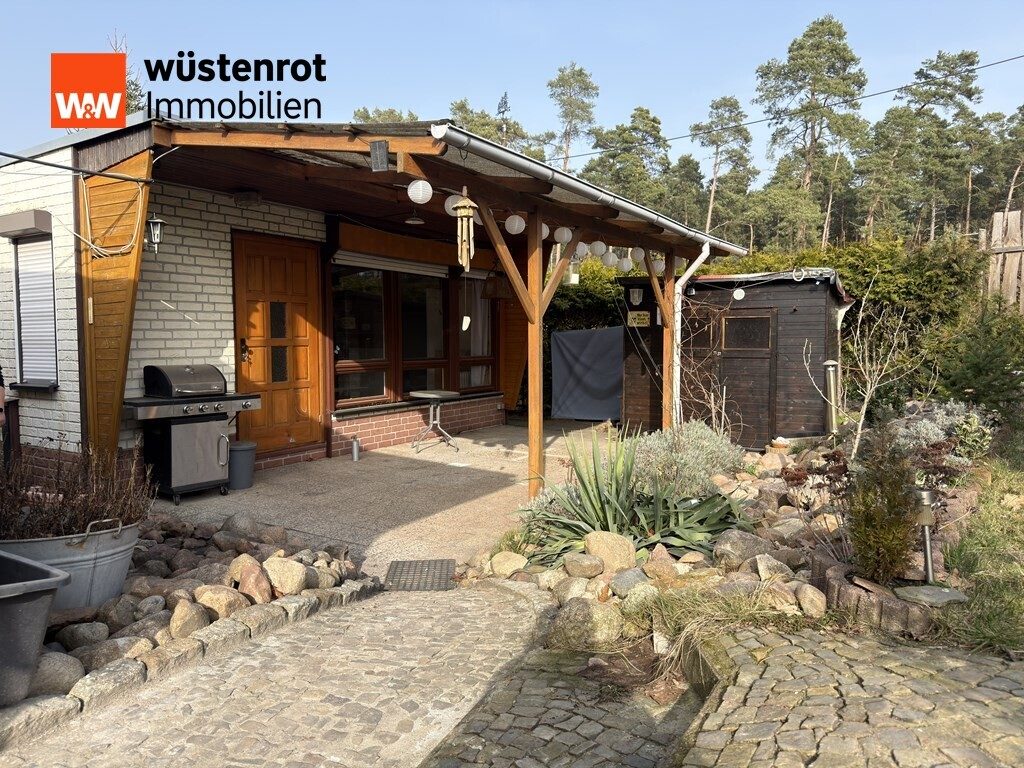 Immobilienangebot - Prödel - Alle - Traumhafte Waldlage bei Gommern – zwei Bungalows mit Nebengelass auf Pachtgrundstück