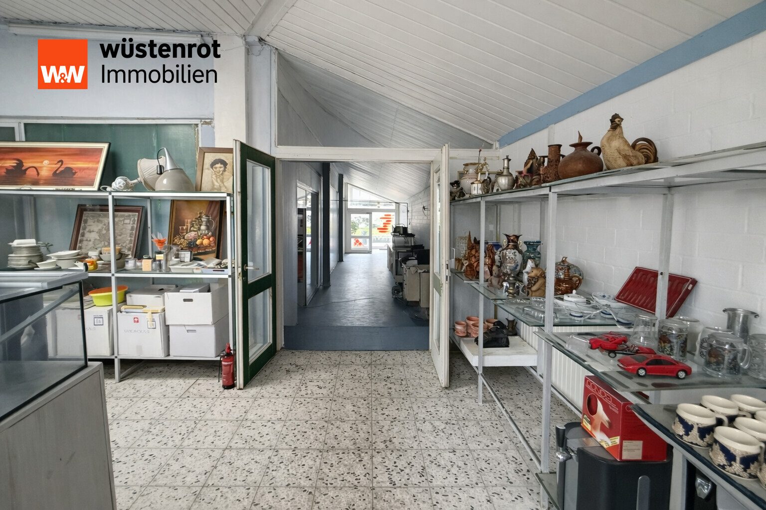 Immobilienangebot - Hamm - Alle - Vielseitig nutzbare Gewerbehalle mit angrenzendem Wohnhaus in attraktiver Lage von Hamm