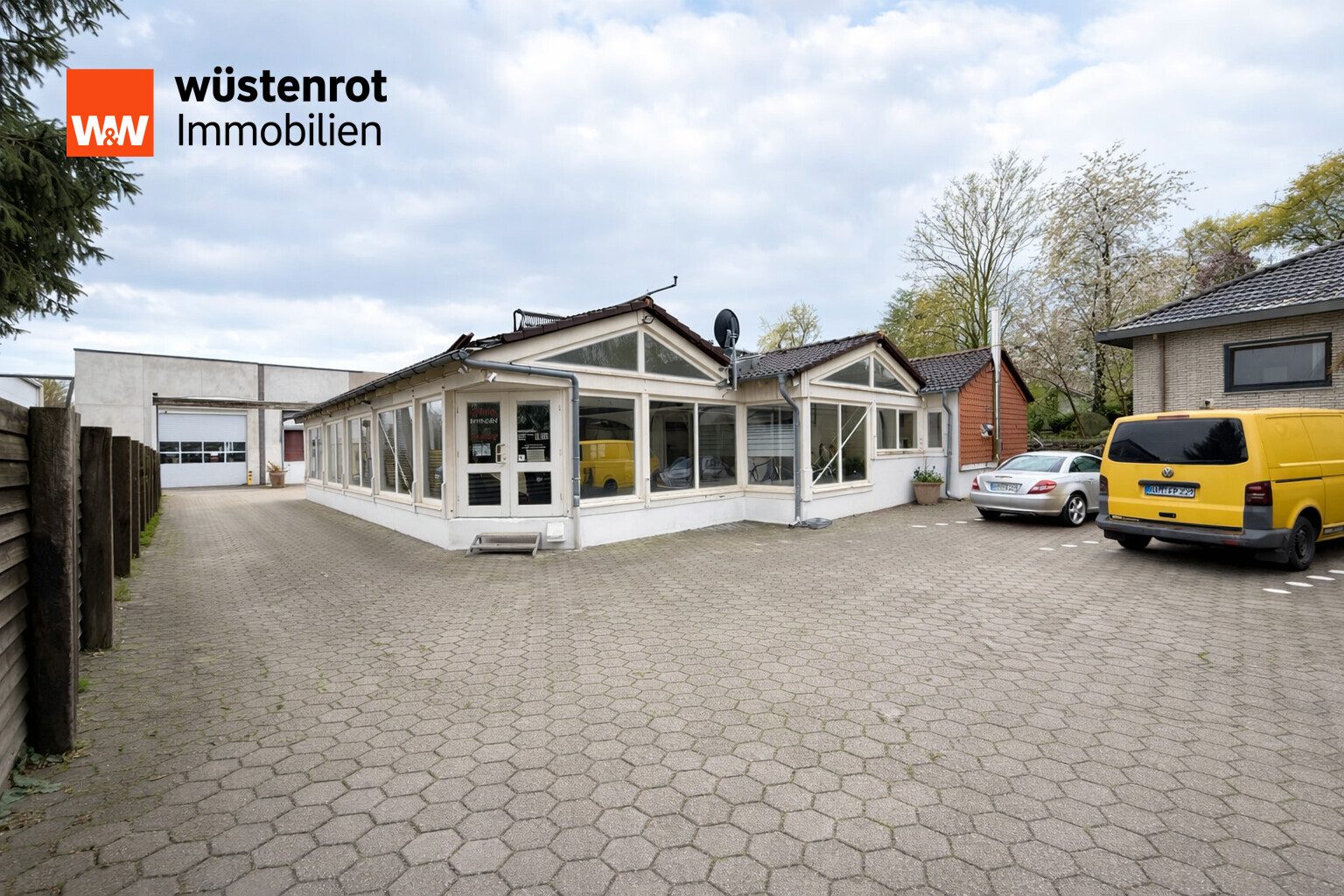 Immobilienangebot - Hamm - Alle - Vielseitig nutzbare Gewerbehalle mit angrenzendem Wohnhaus in attraktiver Lage von Hamm