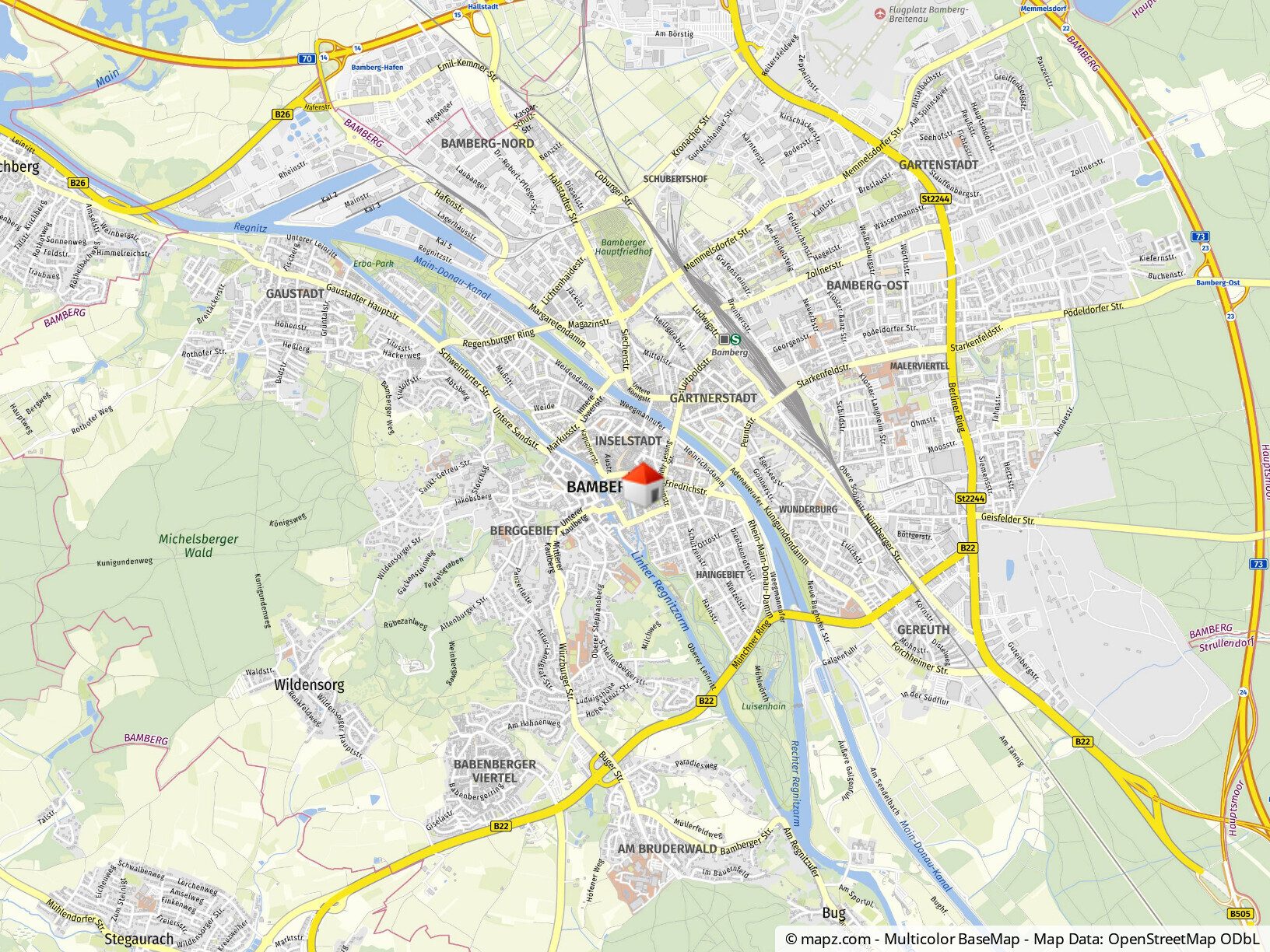 Immobilienangebot - Bamberg - Alle - Repräsentative Bürofläche am Schillerplatz