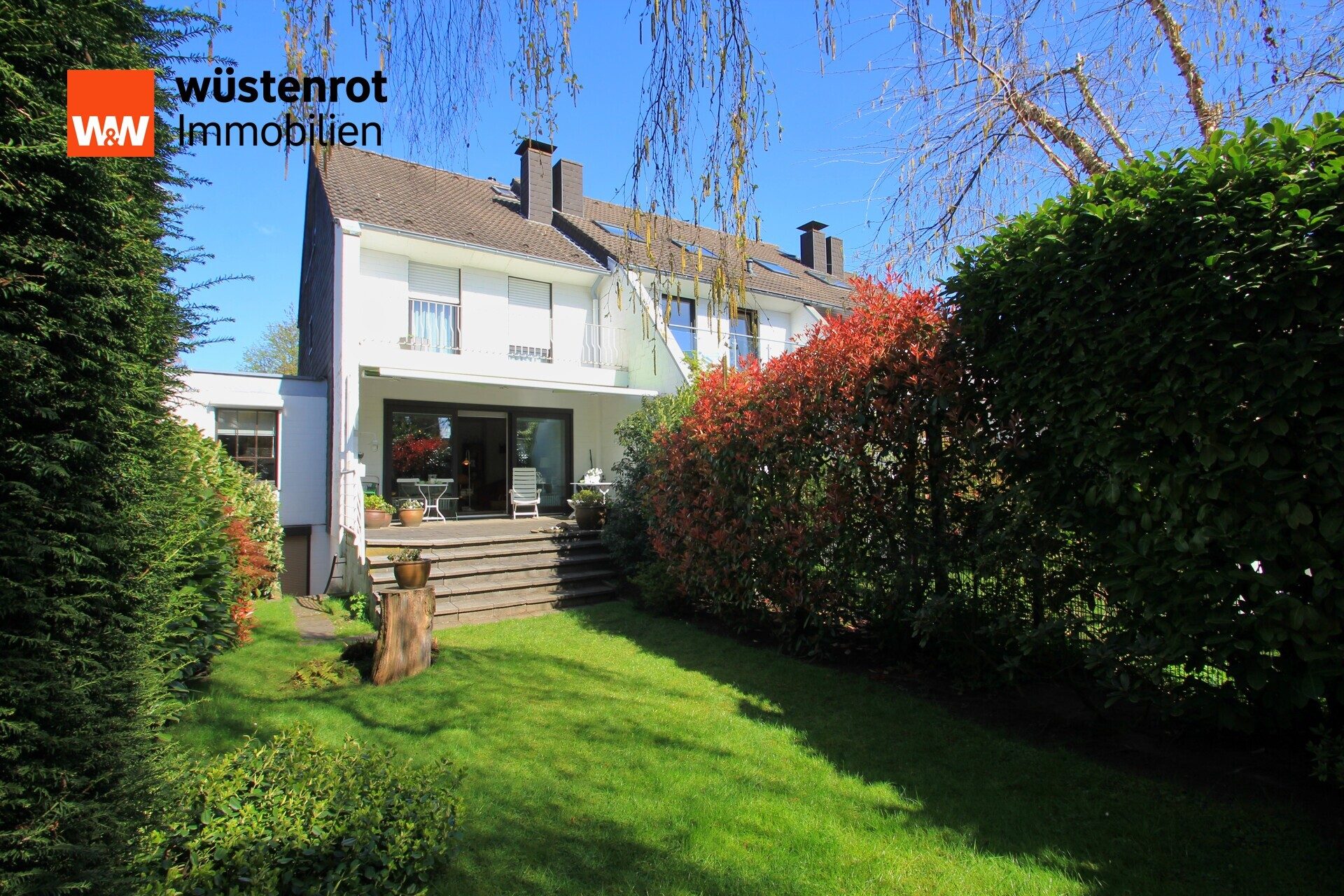 Immobilienangebot - Meerbusch - Alle - Einzigartige Kapitalanlage - Traumhaftes Reihenendhaus in Büderich mit Wohnungsrecht zu verkaufen!