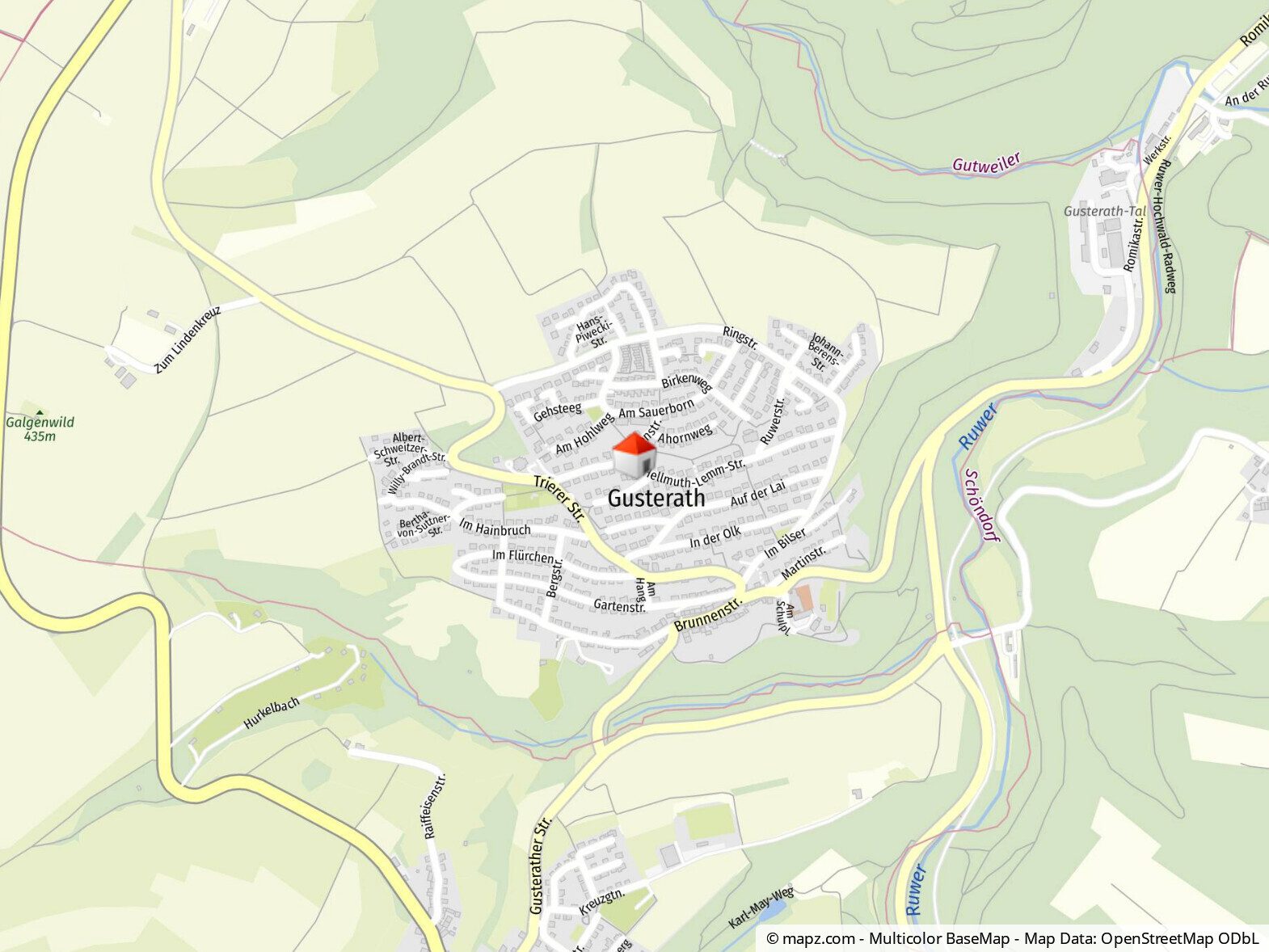 Immobilienangebot - Gusterath - Alle - Großzügiges Wohnhaus mit Einliegerwohnung, Wintergarten und Potenzial für bis zu drei Wohneinheiten in Gusterath
