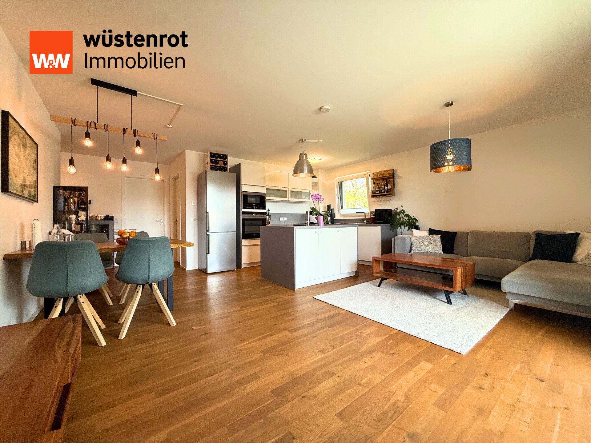 Immobilienangebot - Nieder-Olm - Alle - Ihr neues Zuhause: Helle 4-Zimmer-Wohnung mit Wintergarten, 2 Stellplätzen & ideal für Familien