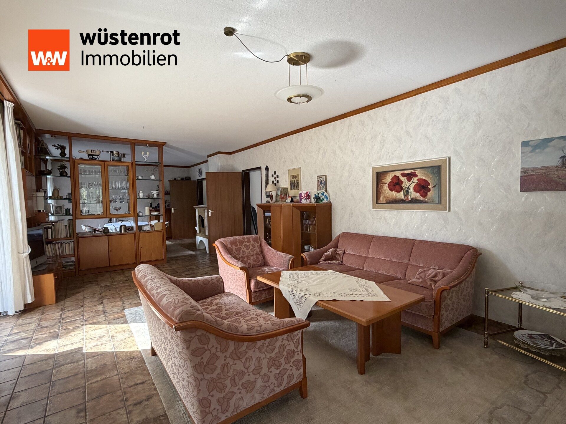 Immobilienangebot - Minden - Alle - Idyllisches Einfamilienhaus mit Wintergarten und gepflegtem, großem Garten mit zwei Terrassen